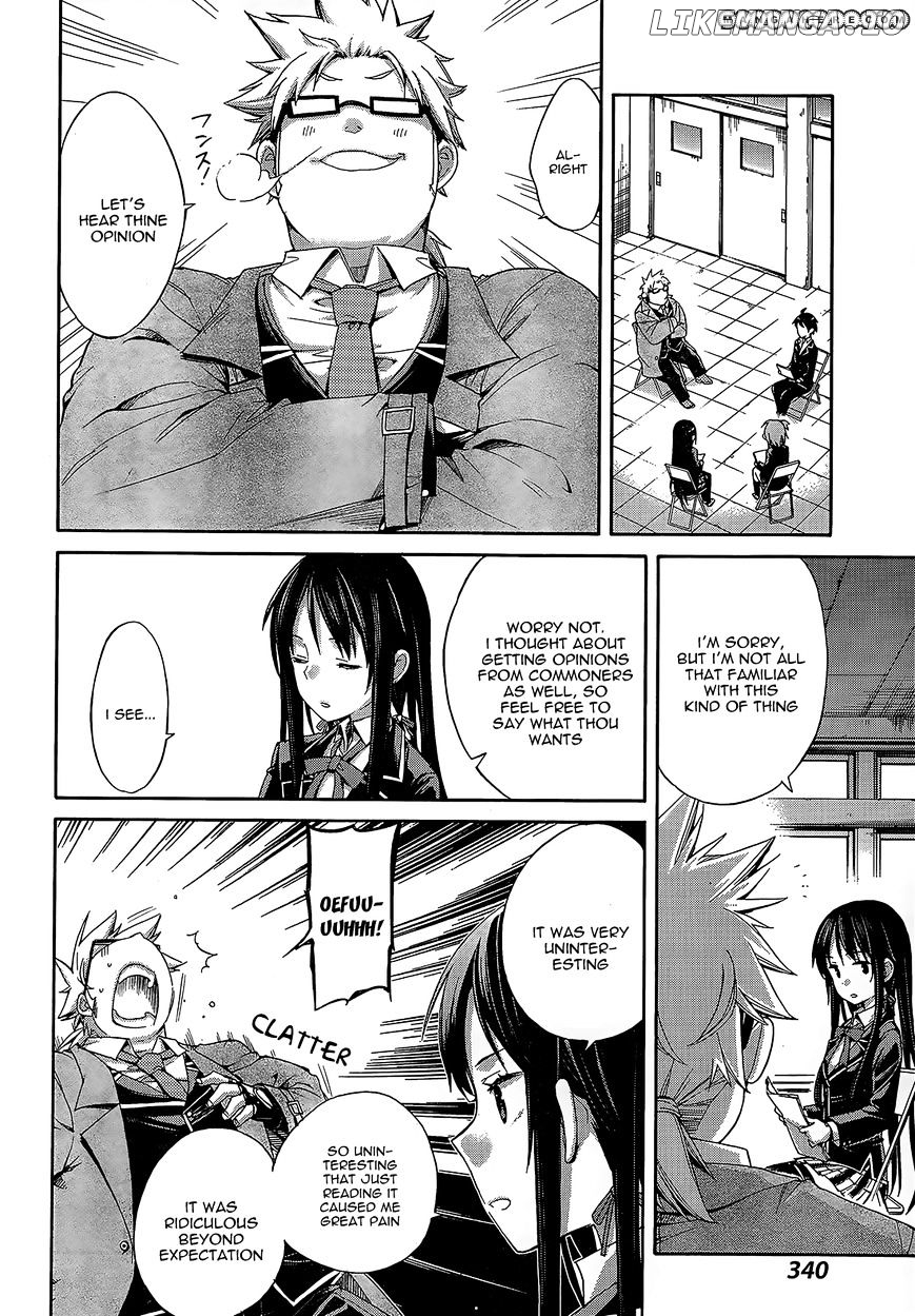 Yahari Ore no Seishun Rabukome wa Machigatte Iru. - Mougenroku chapter 4 - page 22