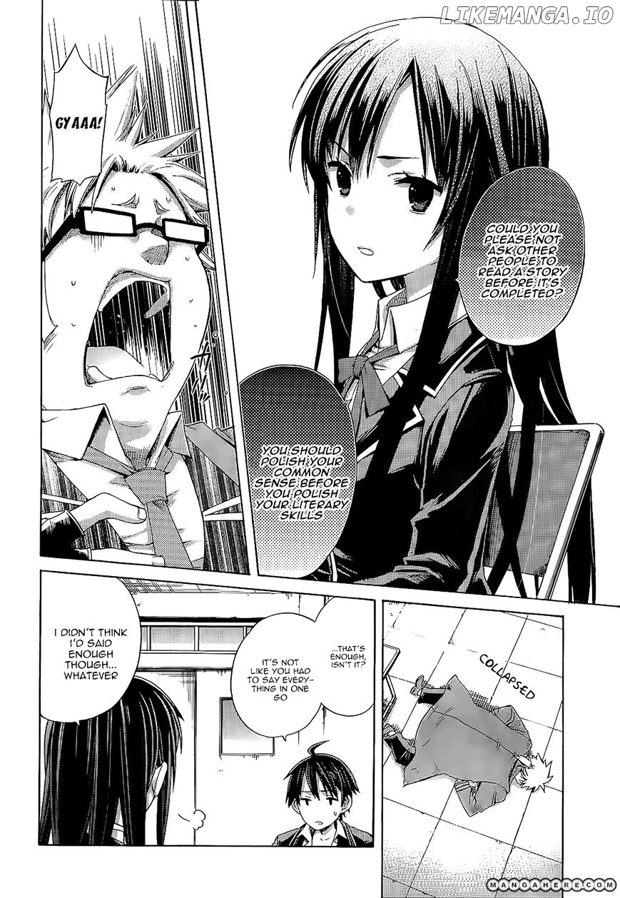 Yahari Ore no Seishun Rabukome wa Machigatte Iru. - Mougenroku chapter 4 - page 24