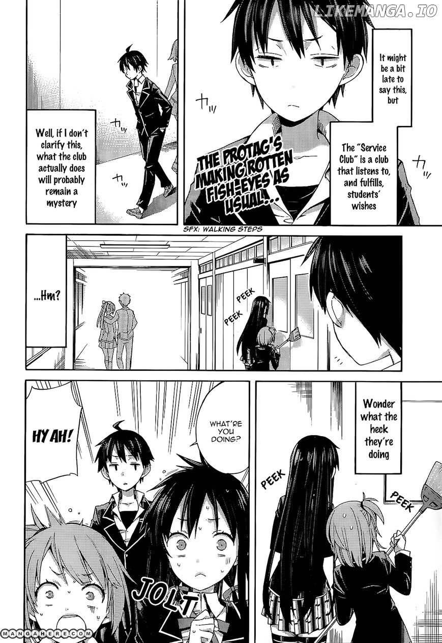 Yahari Ore no Seishun Rabukome wa Machigatte Iru. - Mougenroku chapter 4 - page 3