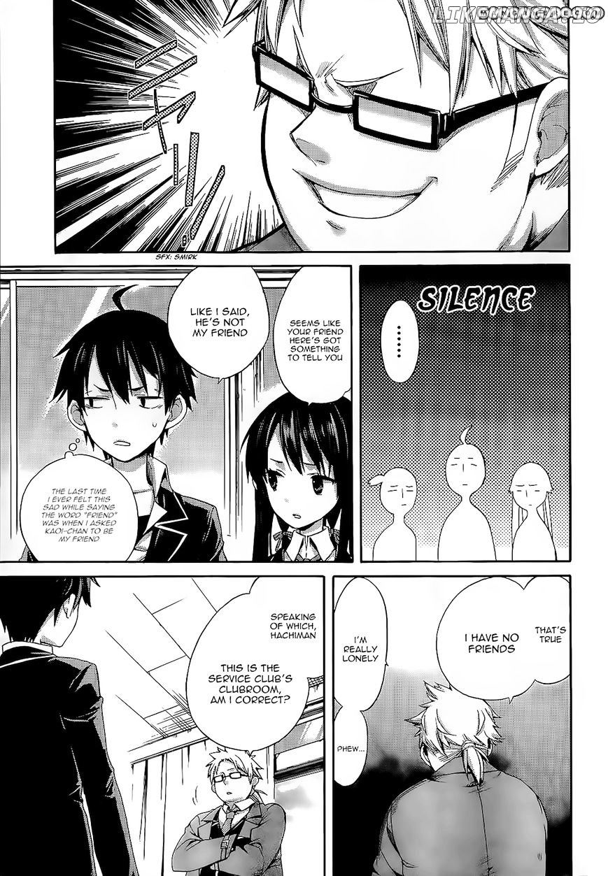 Yahari Ore no Seishun Rabukome wa Machigatte Iru. - Mougenroku chapter 4 - page 9