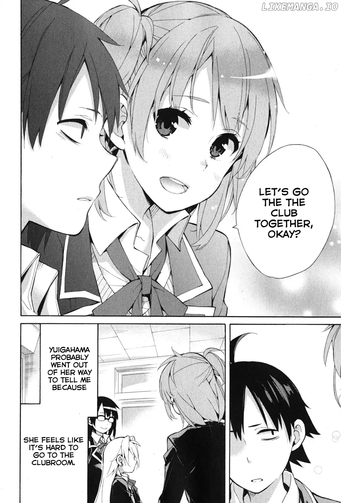 Yahari Ore no Seishun Rabukome wa Machigatte Iru. - Mougenroku chapter 35 - page 10