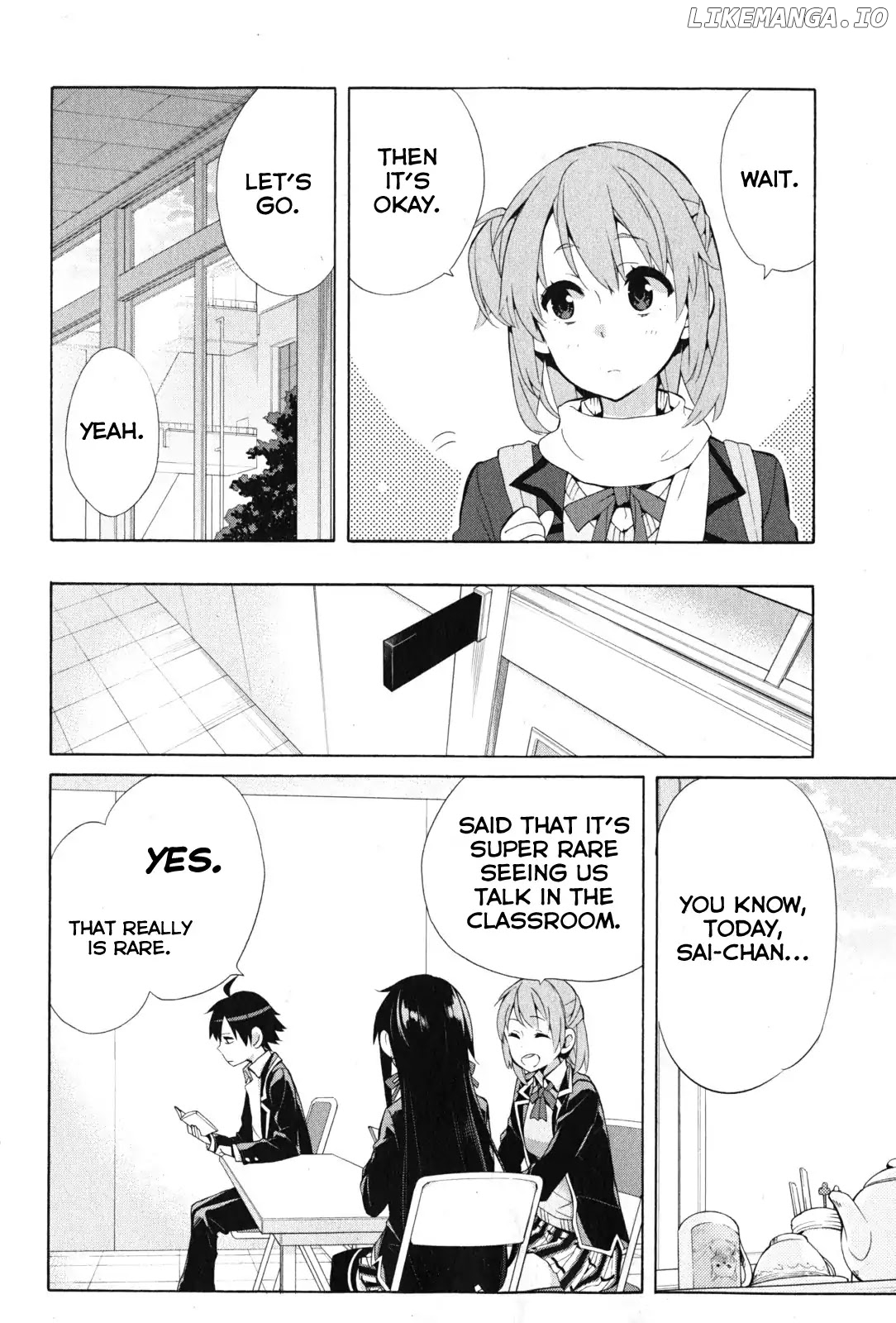 Yahari Ore no Seishun Rabukome wa Machigatte Iru. - Mougenroku chapter 35 - page 12