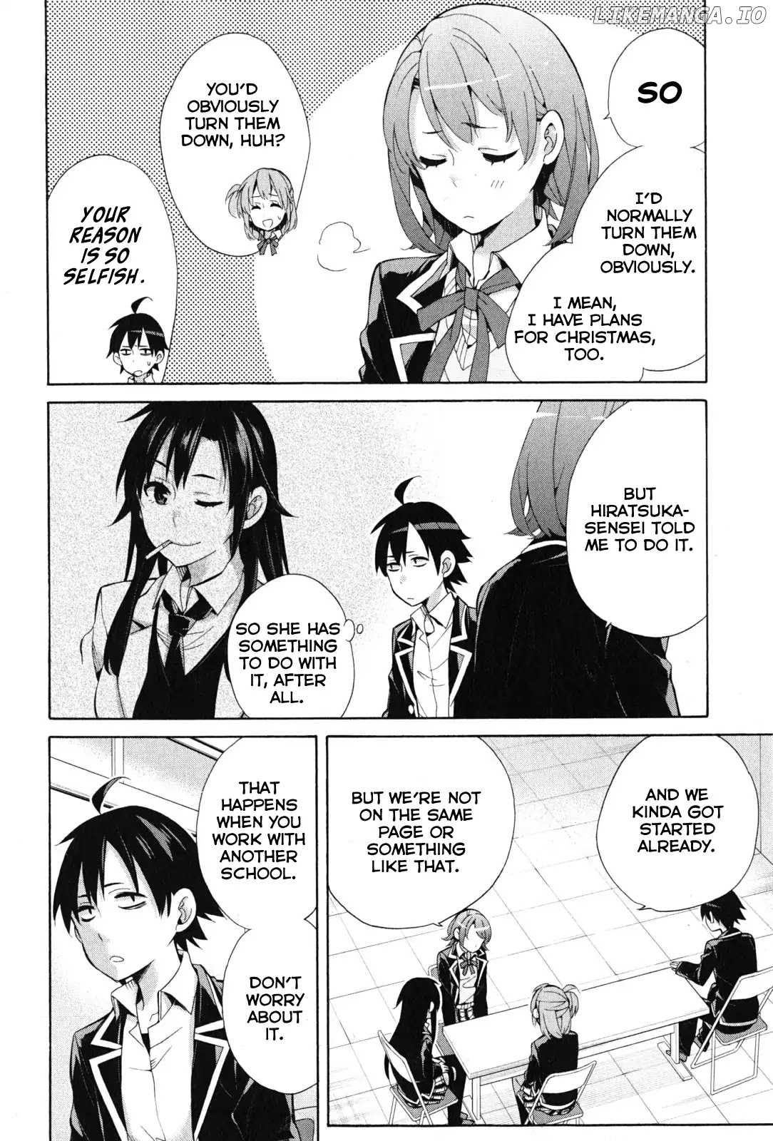 Yahari Ore no Seishun Rabukome wa Machigatte Iru. - Mougenroku chapter 35 - page 16