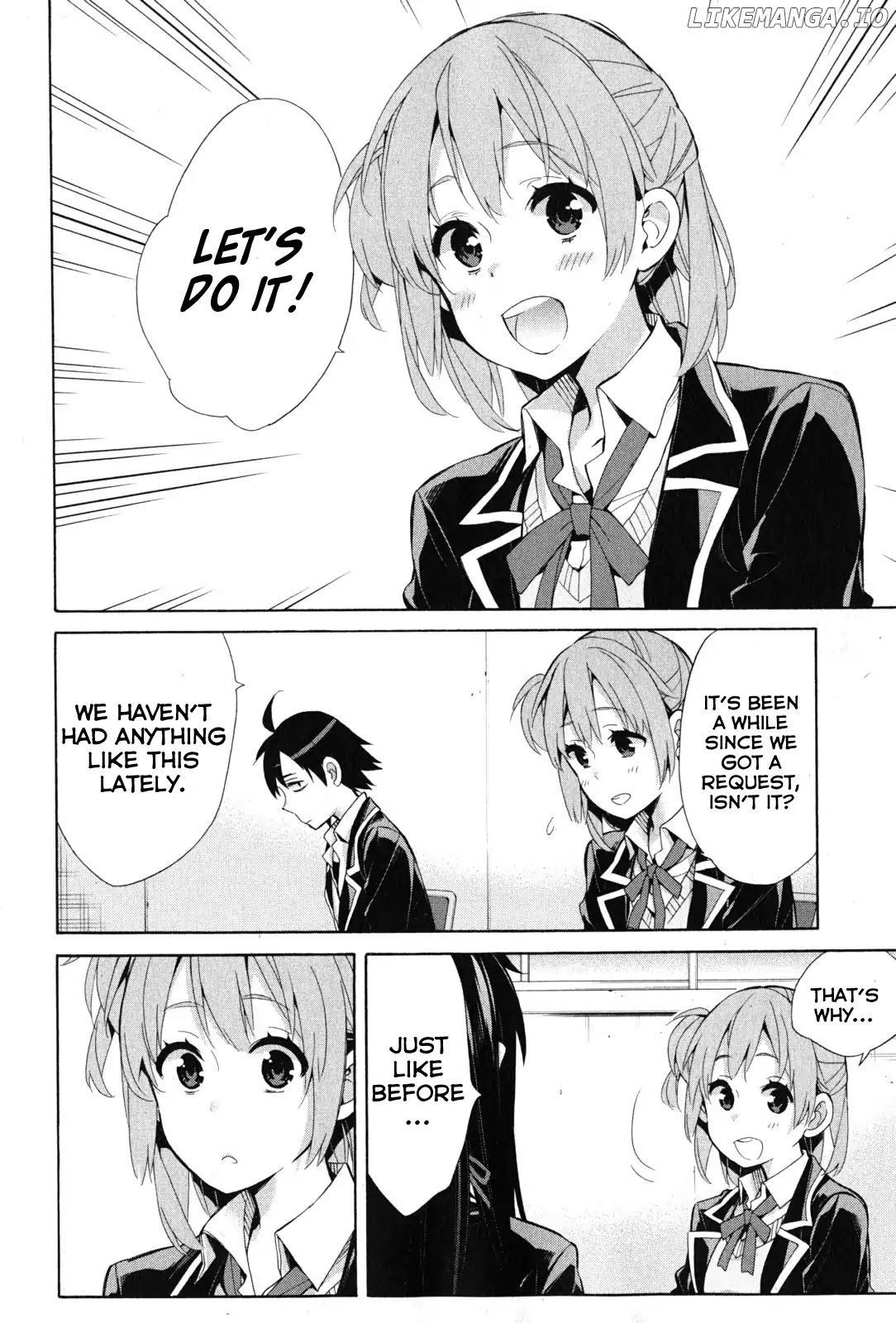 Yahari Ore no Seishun Rabukome wa Machigatte Iru. - Mougenroku chapter 35 - page 20