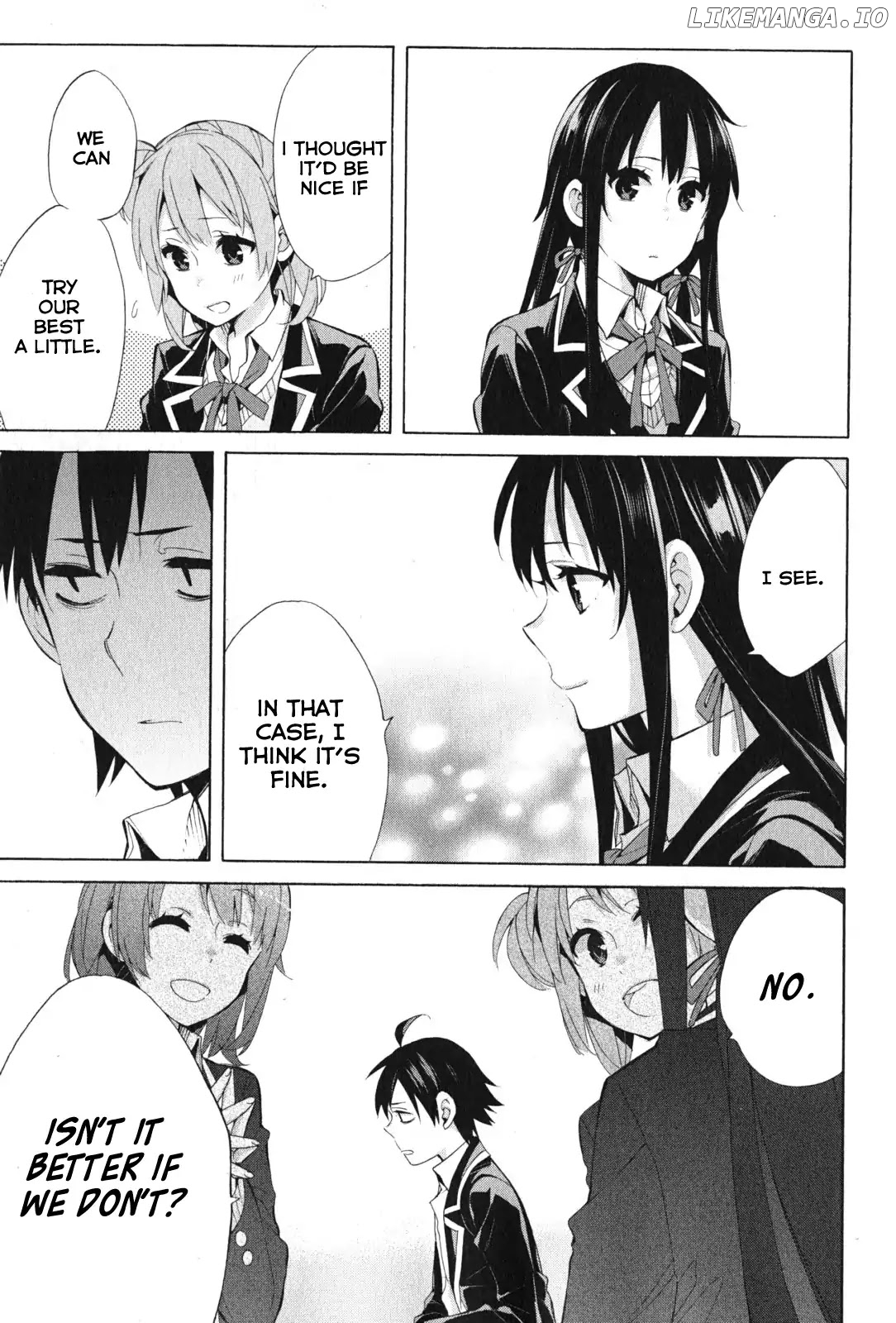 Yahari Ore no Seishun Rabukome wa Machigatte Iru. - Mougenroku chapter 35 - page 21
