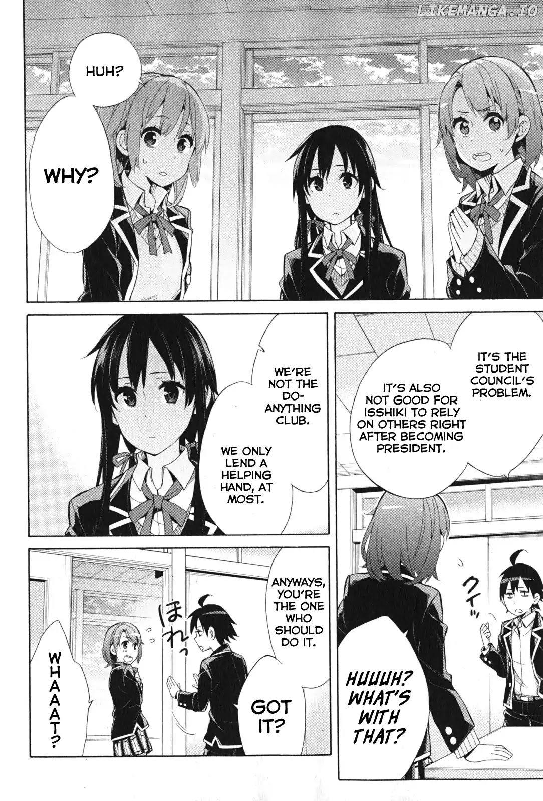 Yahari Ore no Seishun Rabukome wa Machigatte Iru. - Mougenroku chapter 35 - page 22