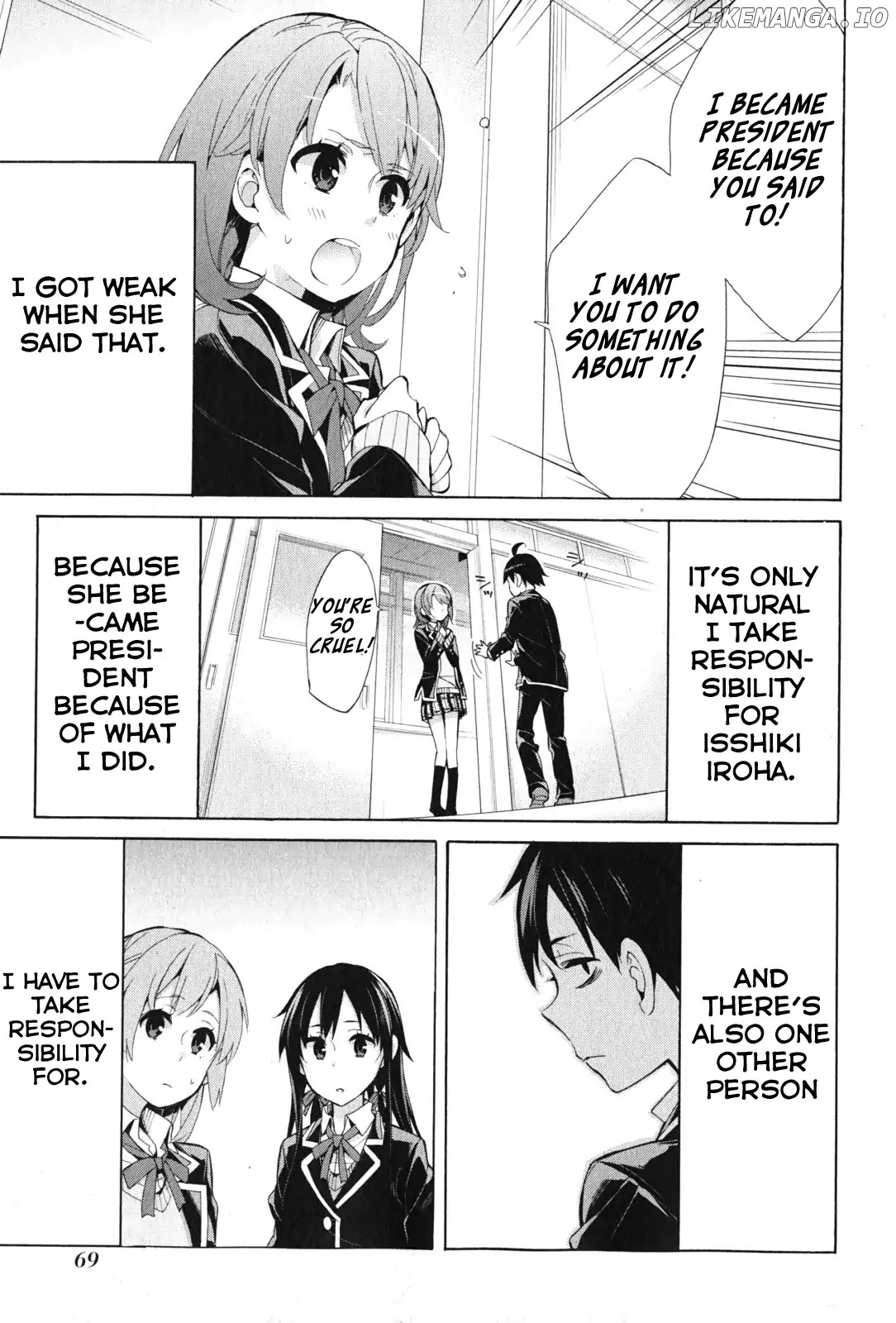 Yahari Ore no Seishun Rabukome wa Machigatte Iru. - Mougenroku chapter 35 - page 23