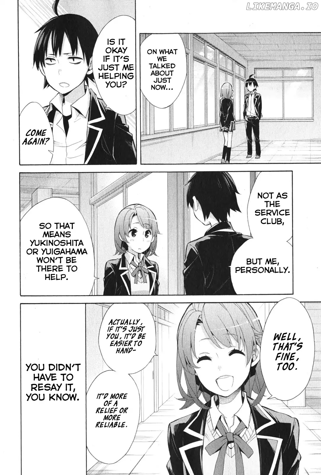 Yahari Ore no Seishun Rabukome wa Machigatte Iru. - Mougenroku chapter 35 - page 24