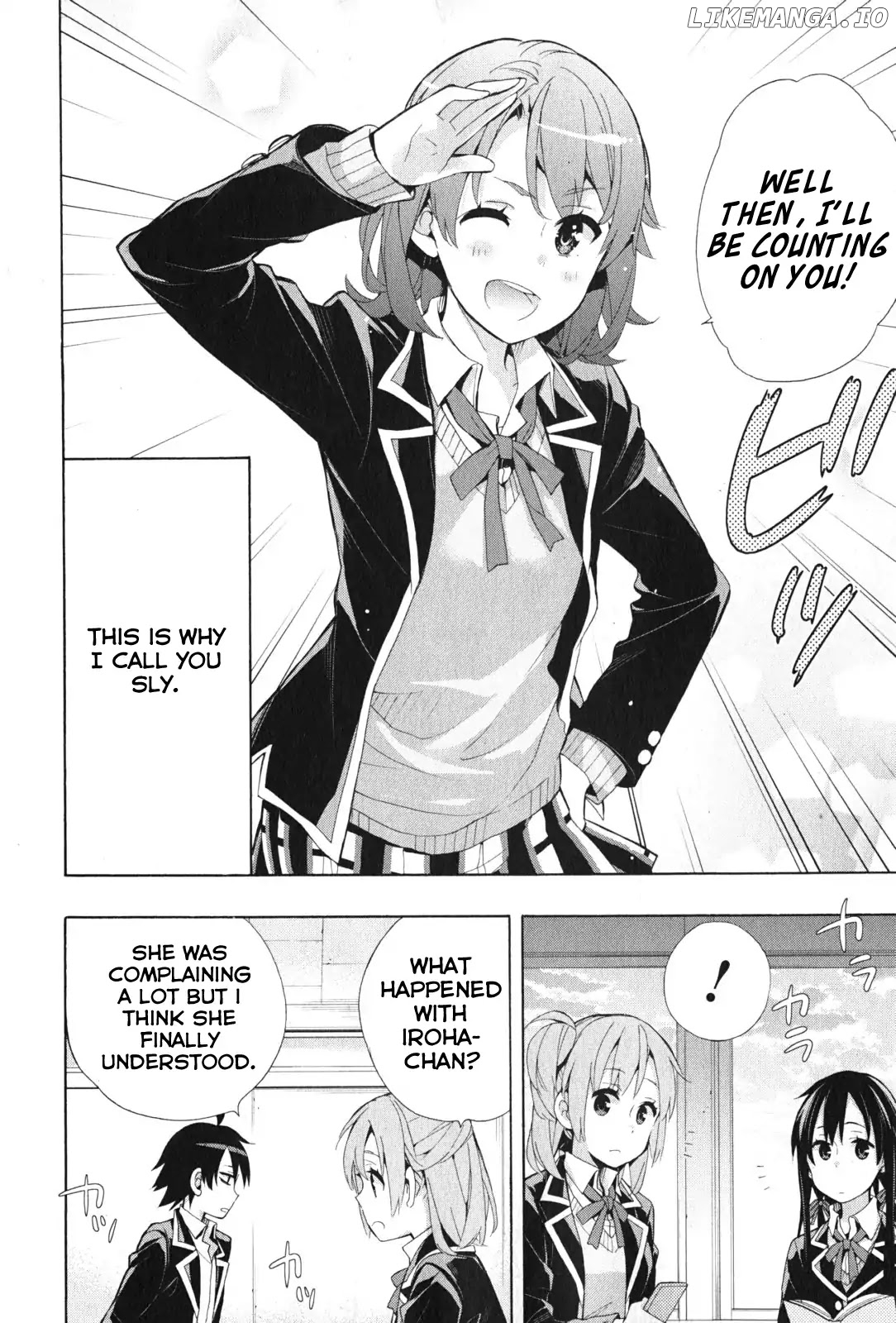 Yahari Ore no Seishun Rabukome wa Machigatte Iru. - Mougenroku chapter 35 - page 28