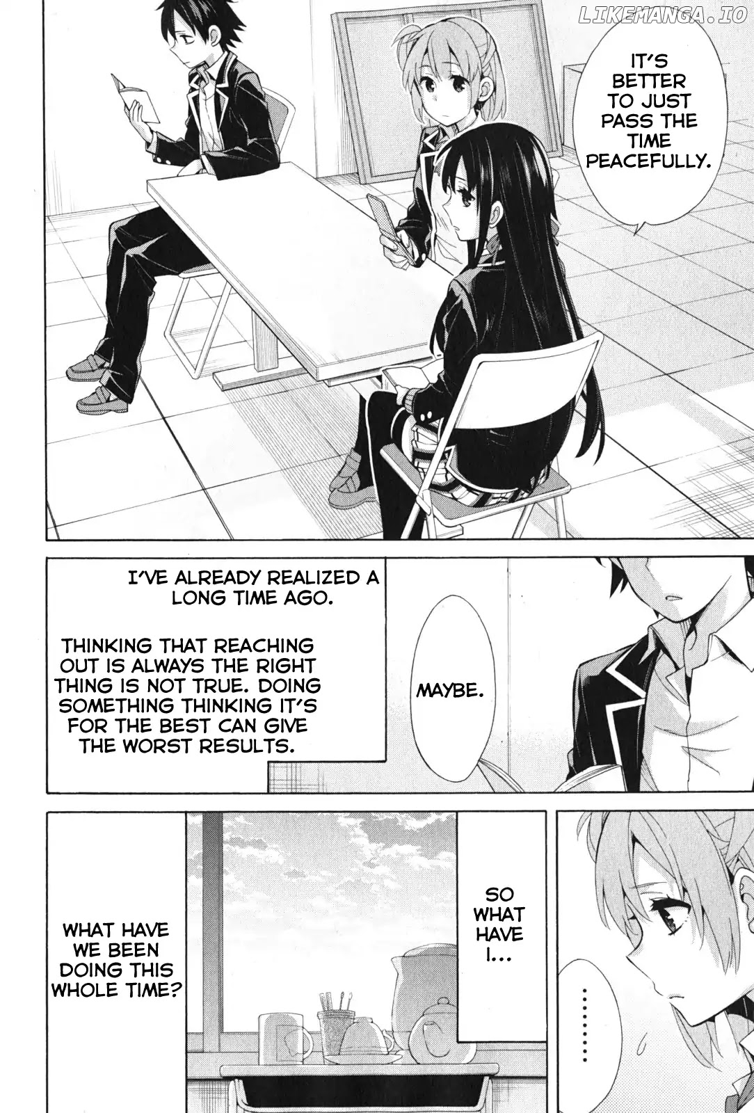 Yahari Ore no Seishun Rabukome wa Machigatte Iru. - Mougenroku chapter 35 - page 30