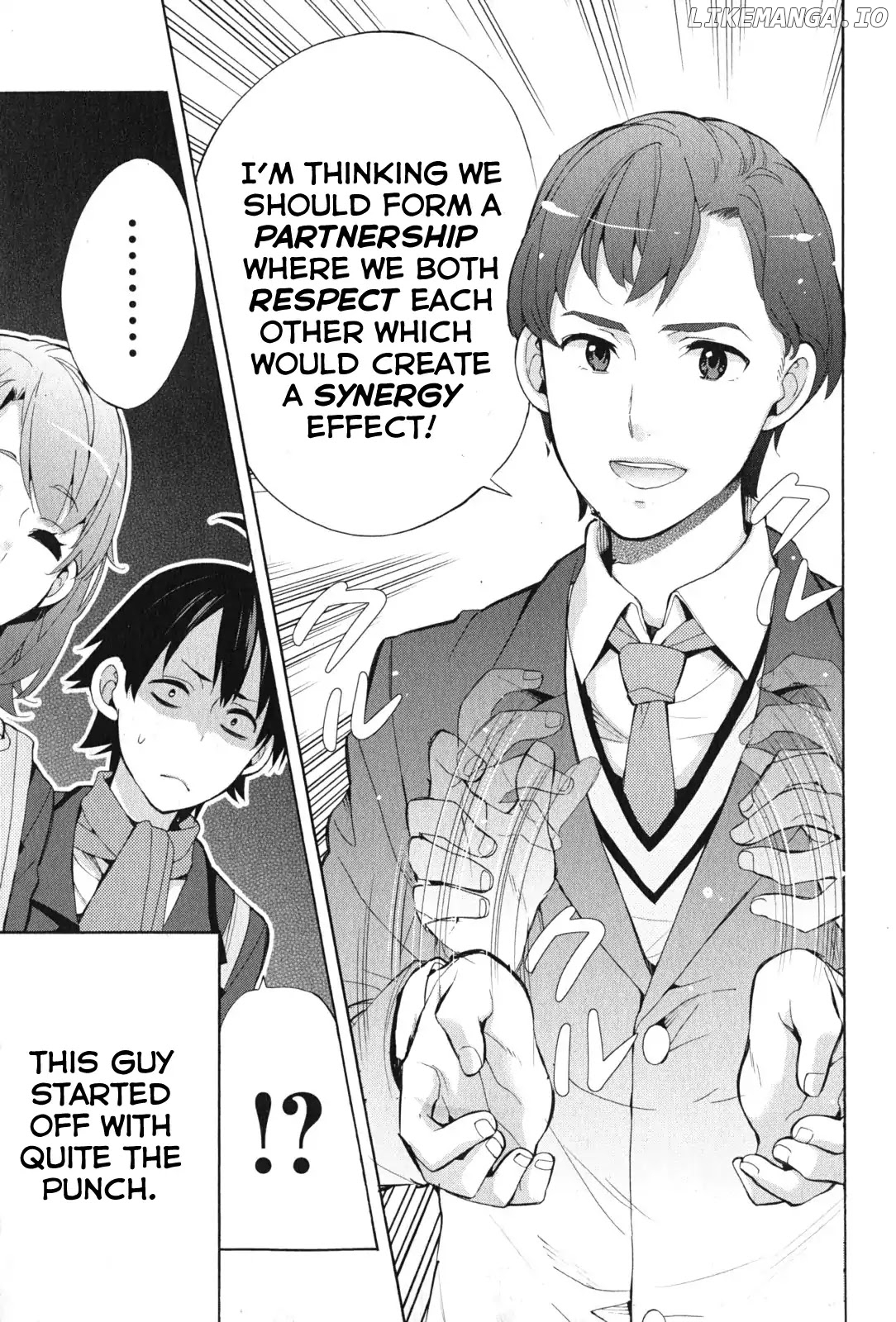 Yahari Ore no Seishun Rabukome wa Machigatte Iru. - Mougenroku chapter 35 - page 37