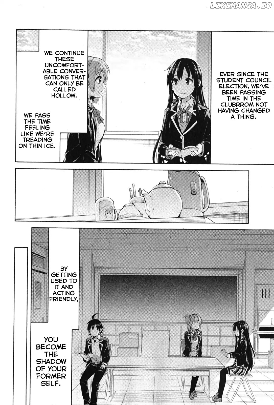 Yahari Ore no Seishun Rabukome wa Machigatte Iru. - Mougenroku chapter 35 - page 4