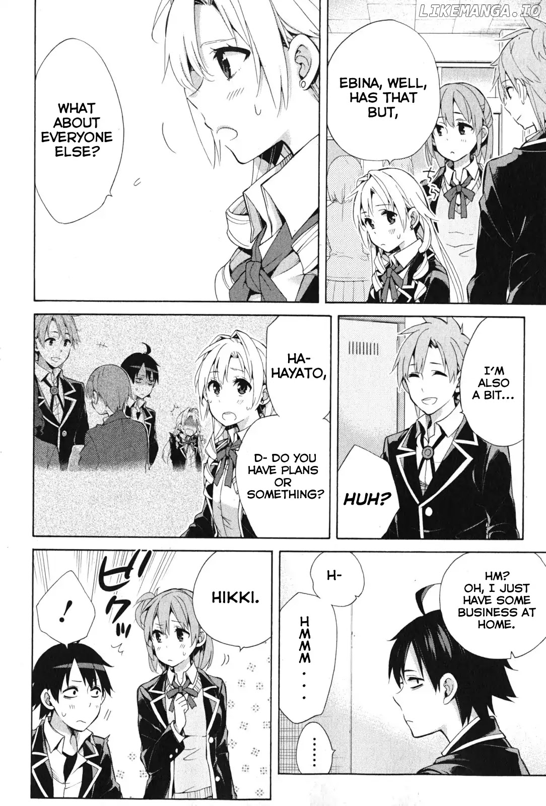 Yahari Ore no Seishun Rabukome wa Machigatte Iru. - Mougenroku chapter 35 - page 6