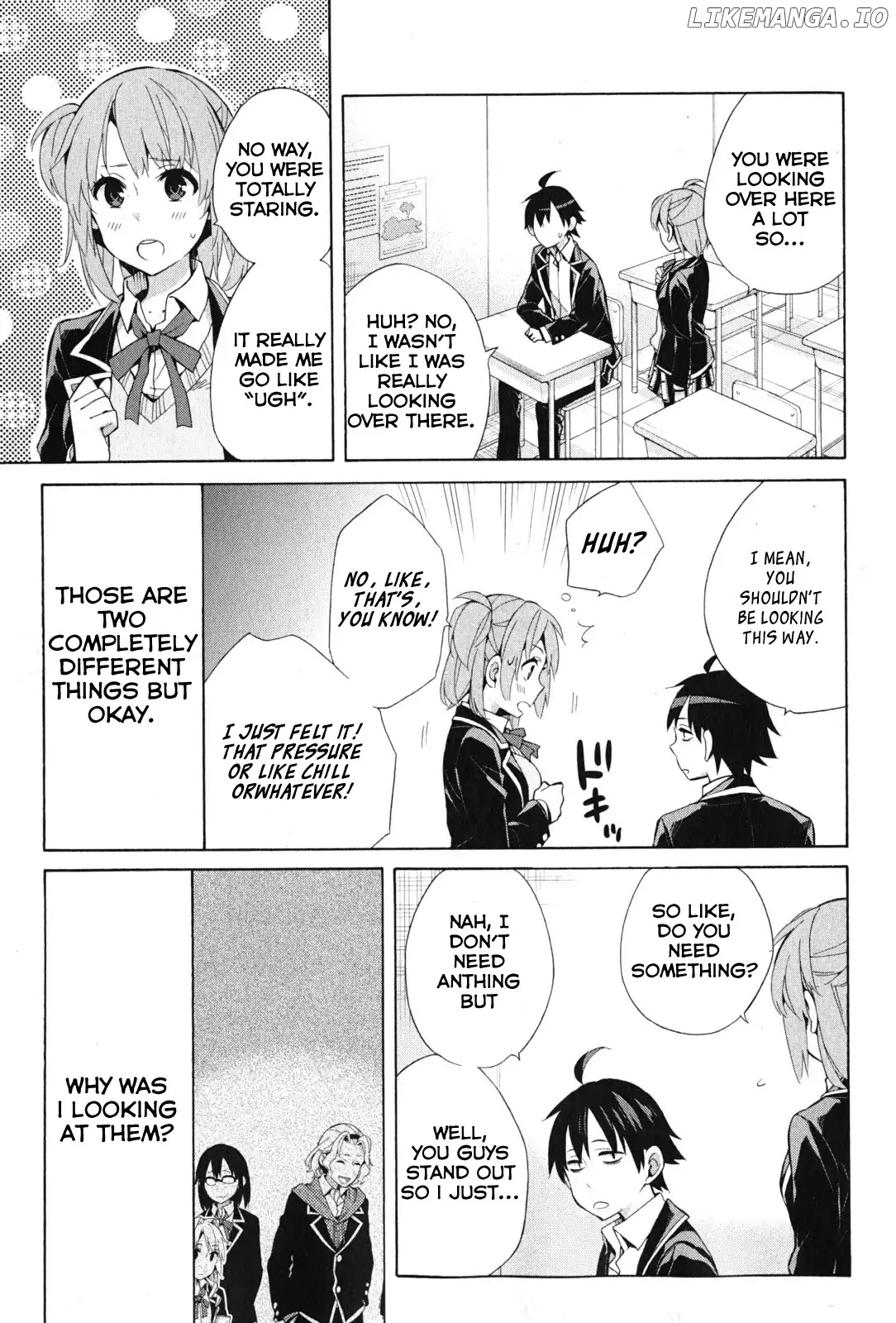 Yahari Ore no Seishun Rabukome wa Machigatte Iru. - Mougenroku chapter 35 - page 7