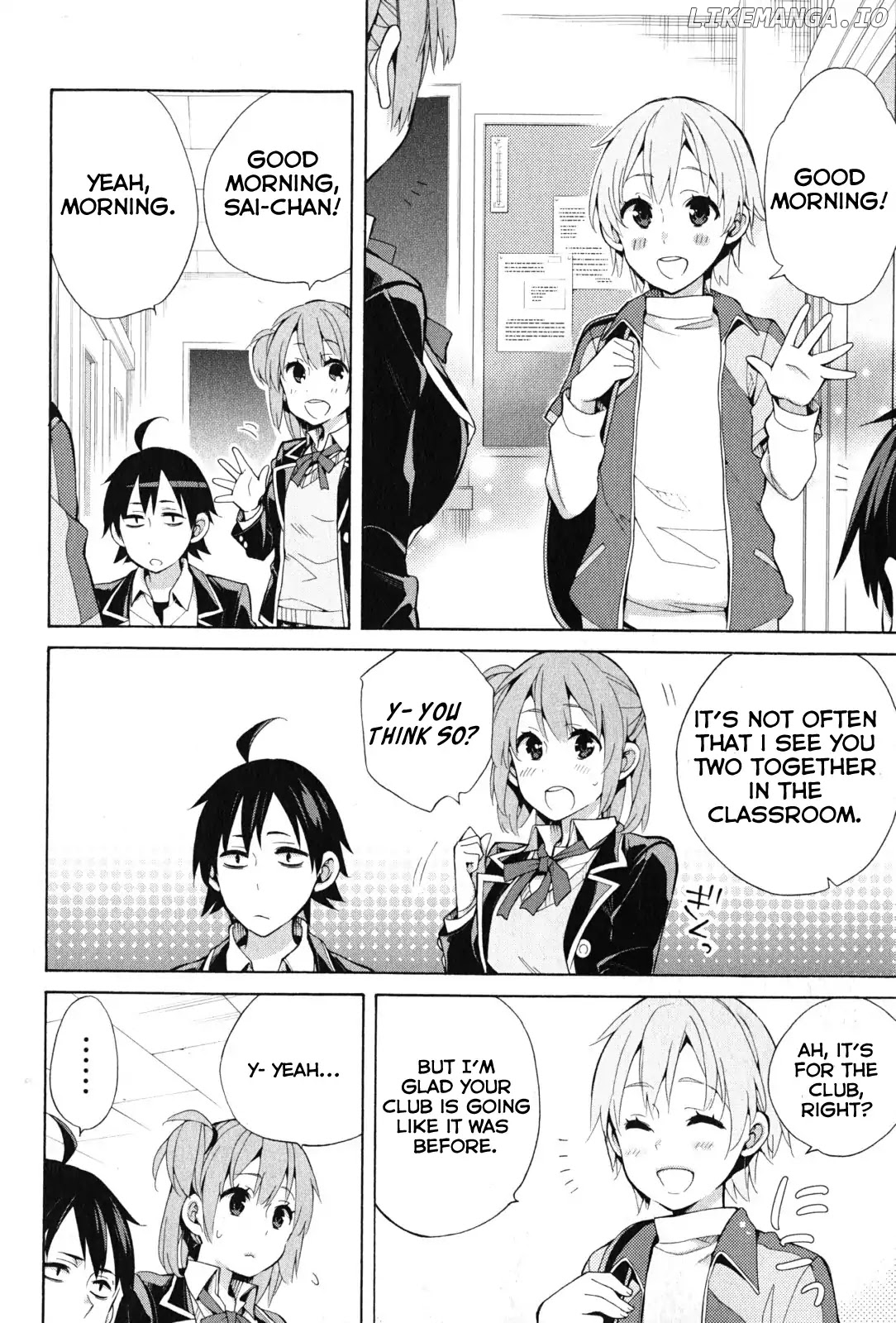 Yahari Ore no Seishun Rabukome wa Machigatte Iru. - Mougenroku chapter 35 - page 8