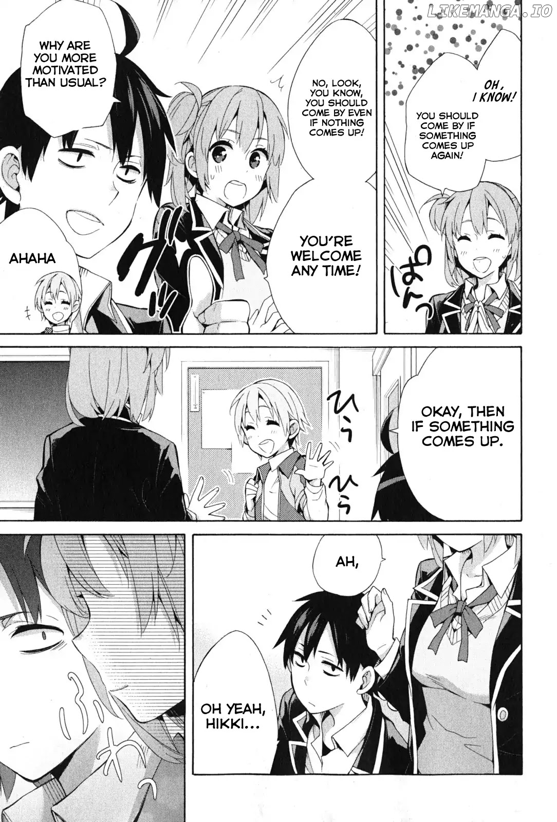 Yahari Ore no Seishun Rabukome wa Machigatte Iru. - Mougenroku chapter 35 - page 9