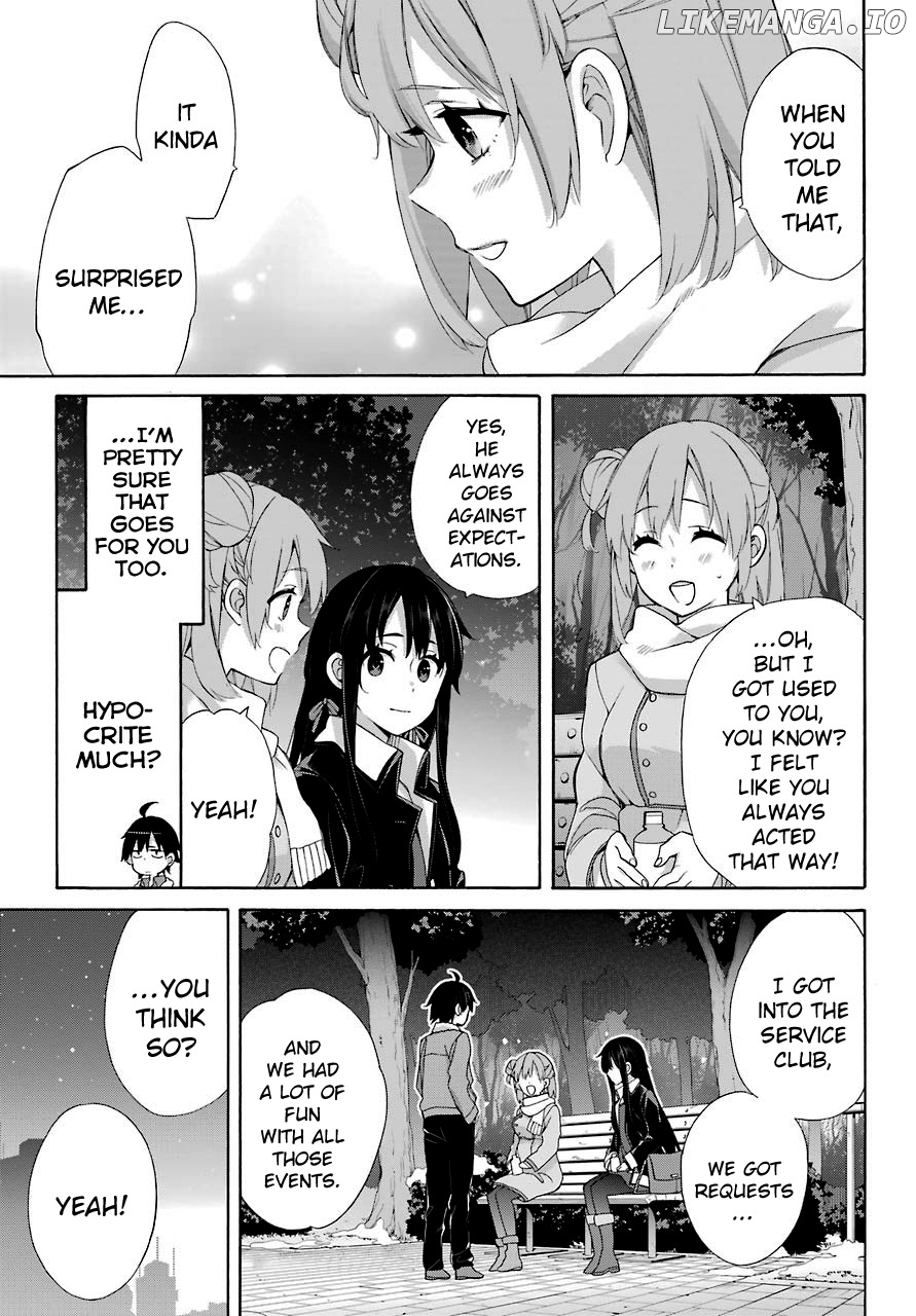 Yahari Ore no Seishun Rabukome wa Machigatte Iru. - Mougenroku chapter 60 - page 8