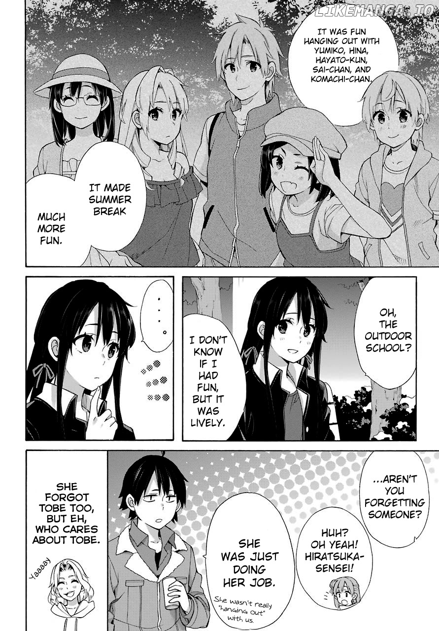 Yahari Ore no Seishun Rabukome wa Machigatte Iru. - Mougenroku chapter 60 - page 9