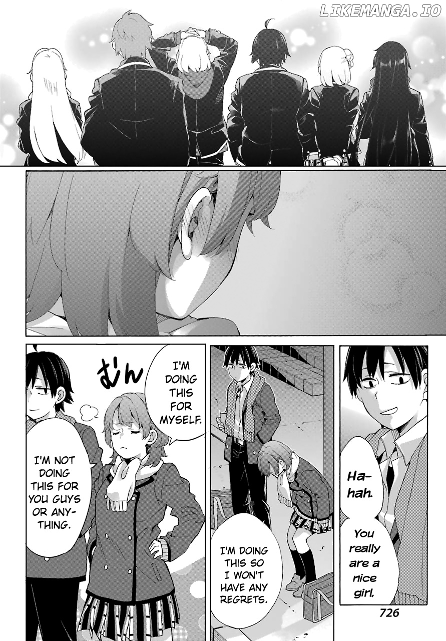 Yahari Ore no Seishun Rabukome wa Machigatte Iru. - Mougenroku chapter 80 - page 8