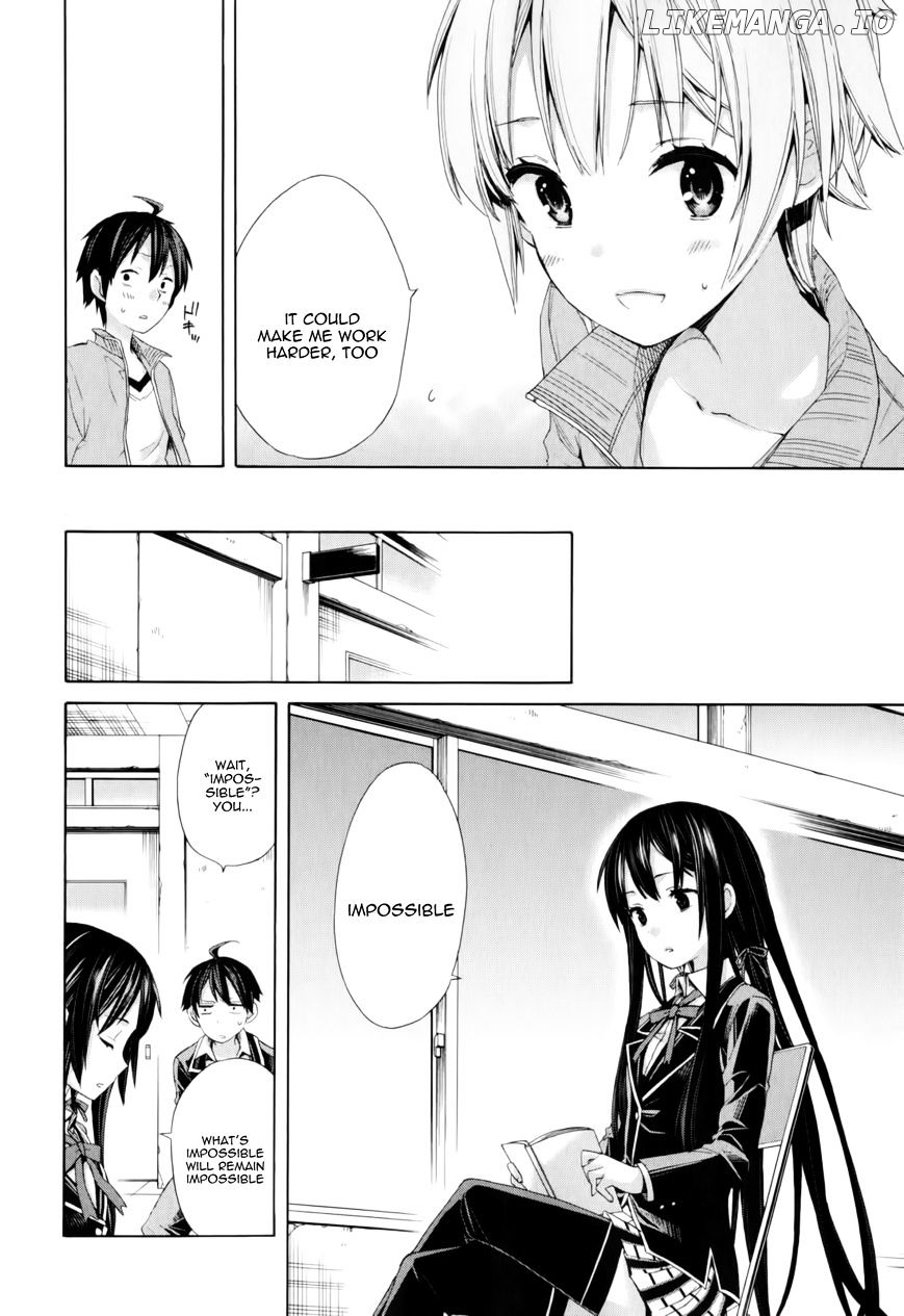 Yahari Ore no Seishun Rabukome wa Machigatte Iru. - Mougenroku chapter 5 - page 21