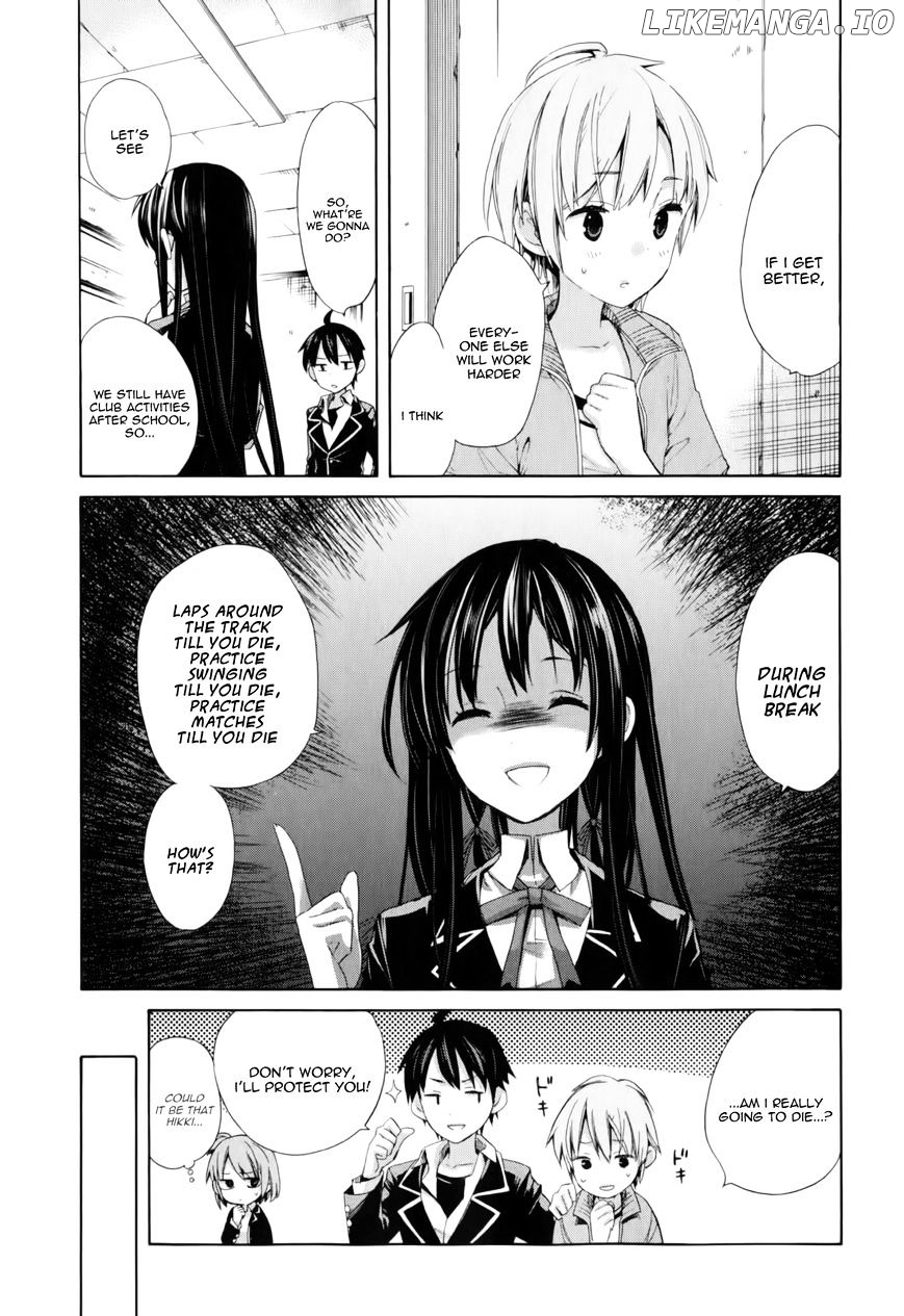 Yahari Ore no Seishun Rabukome wa Machigatte Iru. - Mougenroku chapter 5 - page 28
