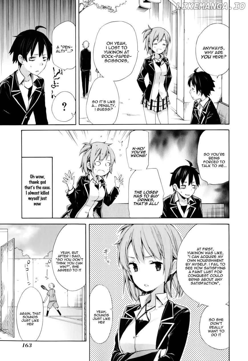 Yahari Ore no Seishun Rabukome wa Machigatte Iru. - Mougenroku chapter 5 - page 8