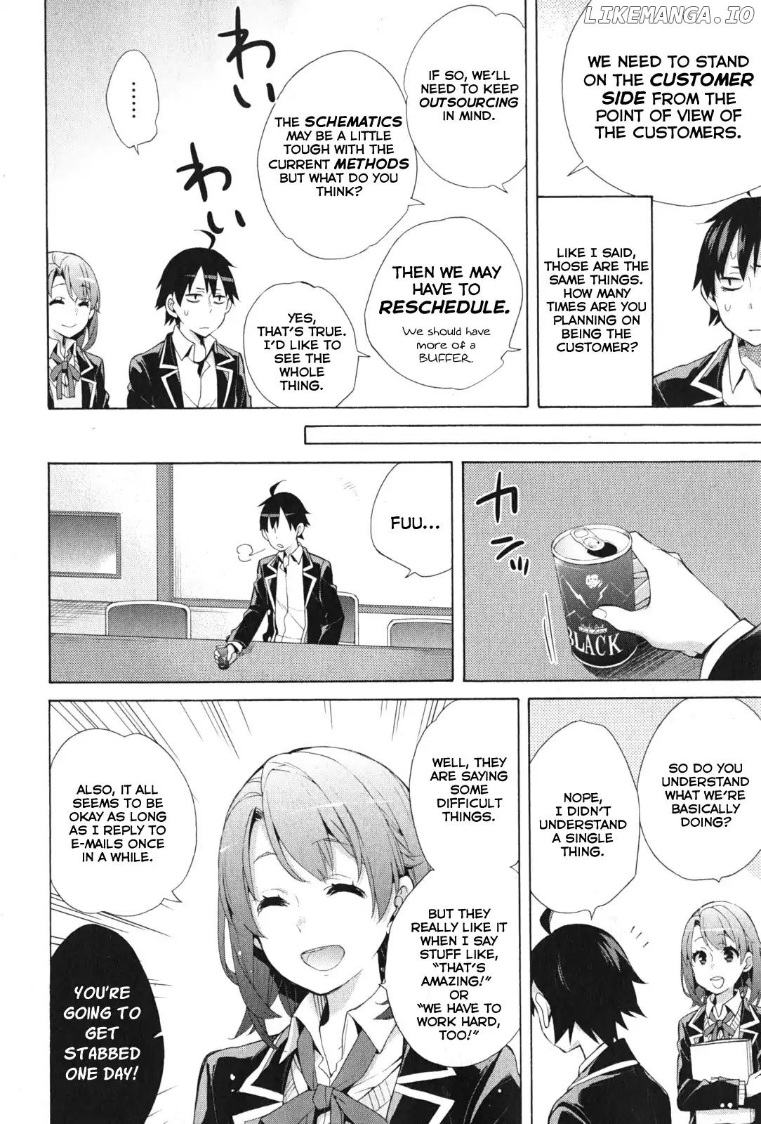 Yahari Ore no Seishun Rabukome wa Machigatte Iru. - Mougenroku chapter 36 - page 10