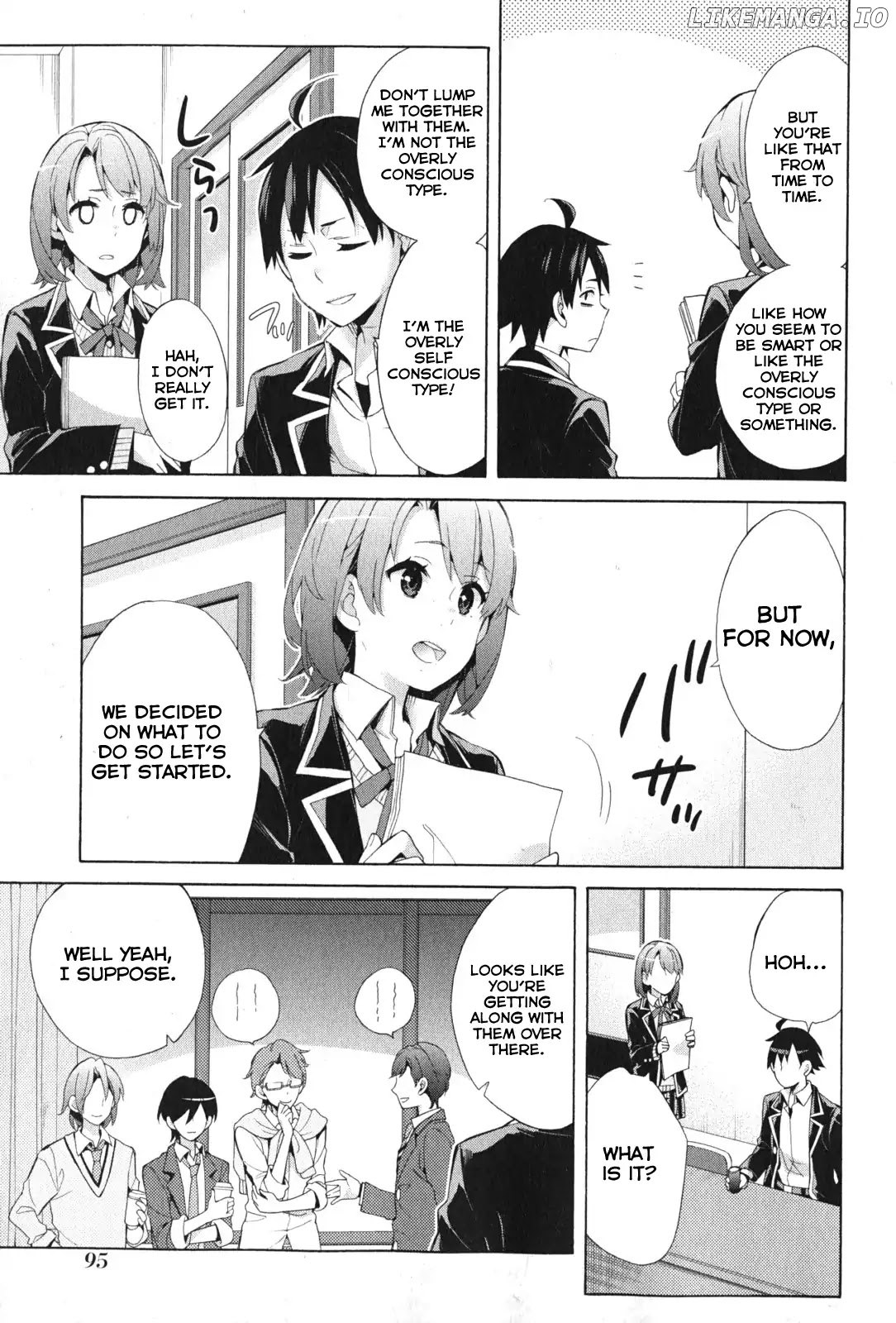 Yahari Ore no Seishun Rabukome wa Machigatte Iru. - Mougenroku chapter 36 - page 11