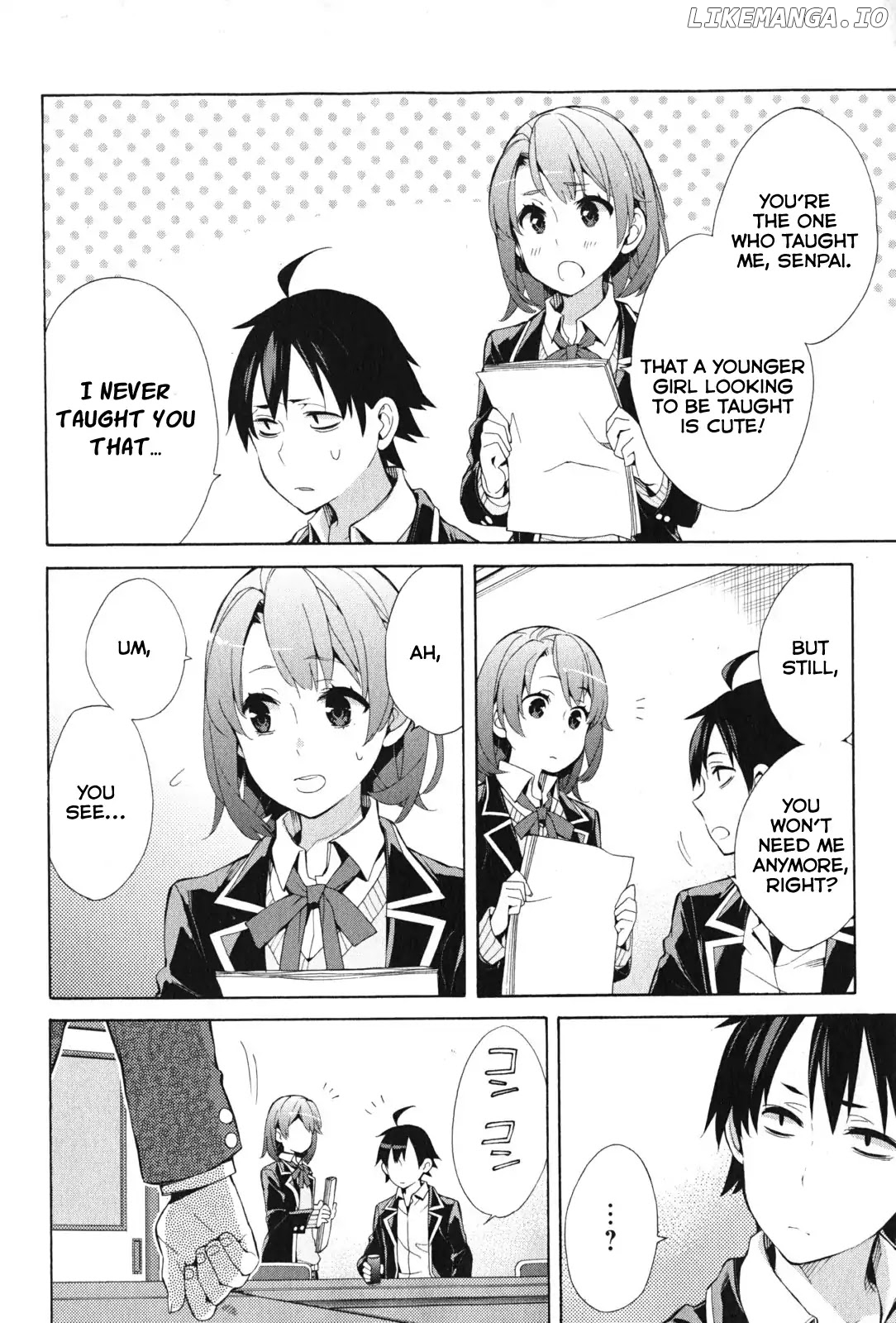Yahari Ore no Seishun Rabukome wa Machigatte Iru. - Mougenroku chapter 36 - page 12