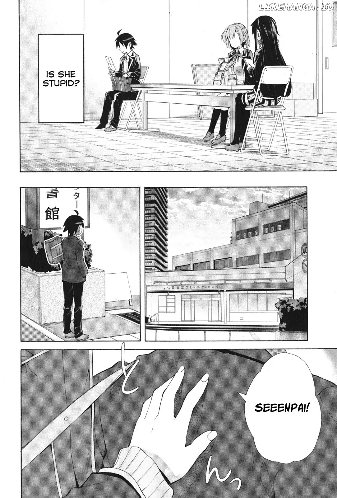 Yahari Ore no Seishun Rabukome wa Machigatte Iru. - Mougenroku chapter 36 - page 18