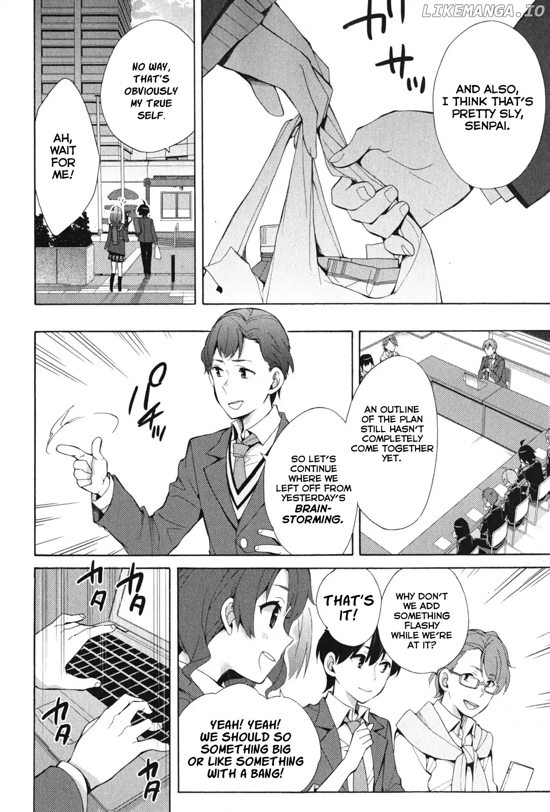Yahari Ore no Seishun Rabukome wa Machigatte Iru. - Mougenroku chapter 36 - page 19