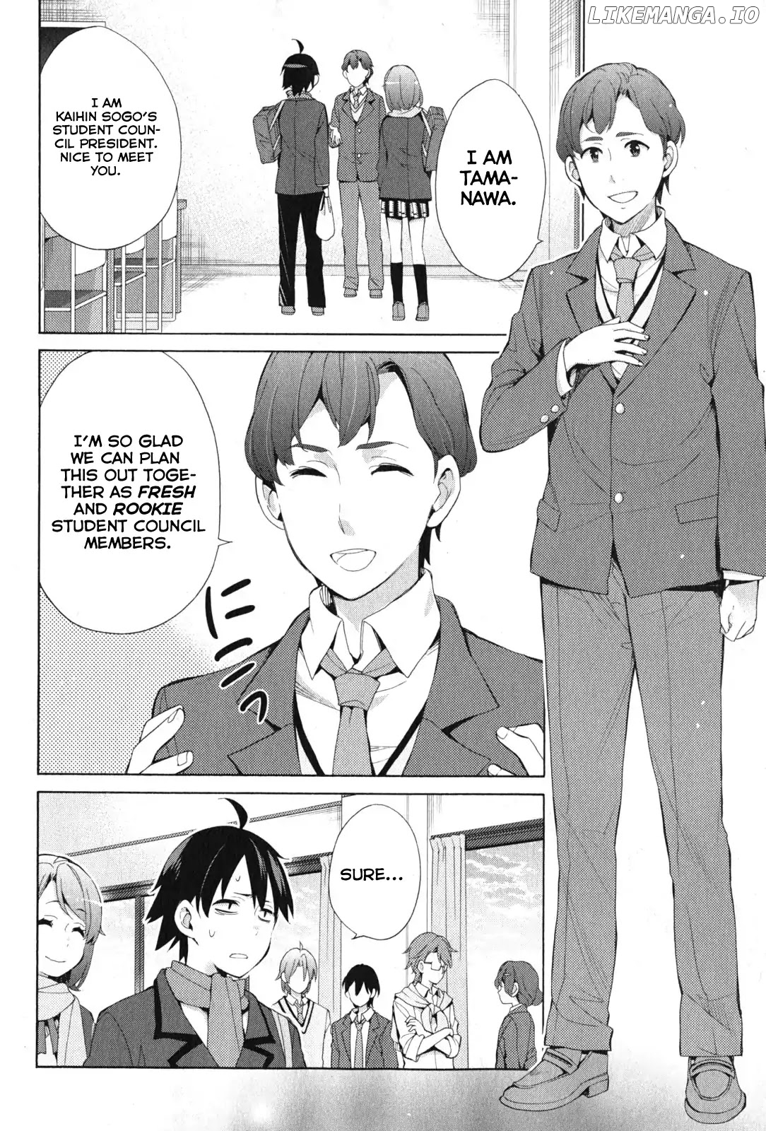 Yahari Ore no Seishun Rabukome wa Machigatte Iru. - Mougenroku chapter 36 - page 2