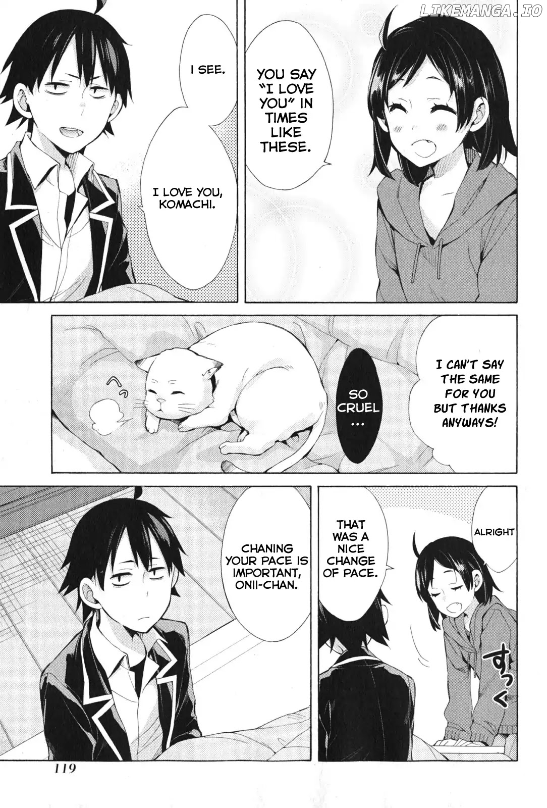 Yahari Ore no Seishun Rabukome wa Machigatte Iru. - Mougenroku chapter 36 - page 34