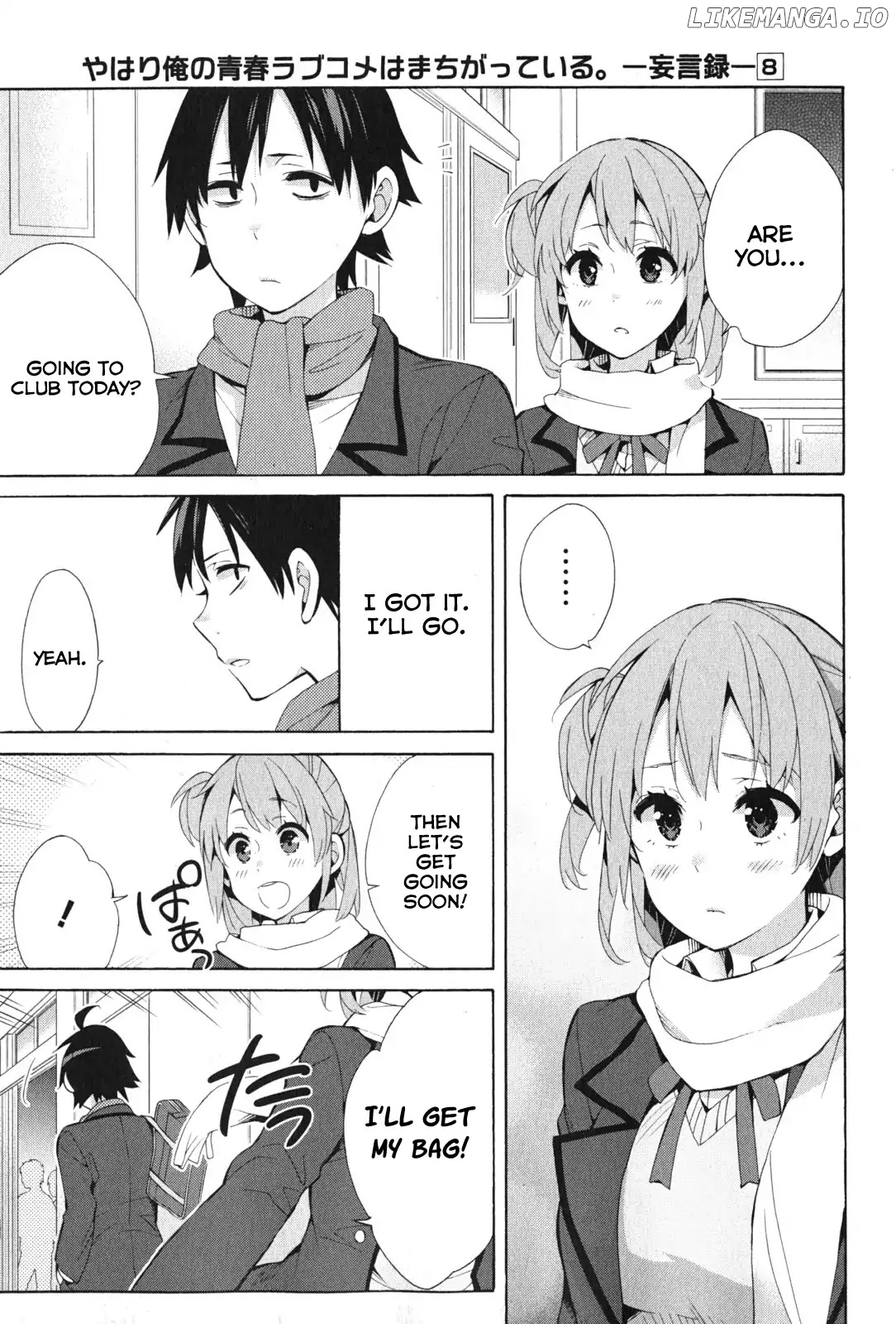 Yahari Ore no Seishun Rabukome wa Machigatte Iru. - Mougenroku chapter 36 - page 36
