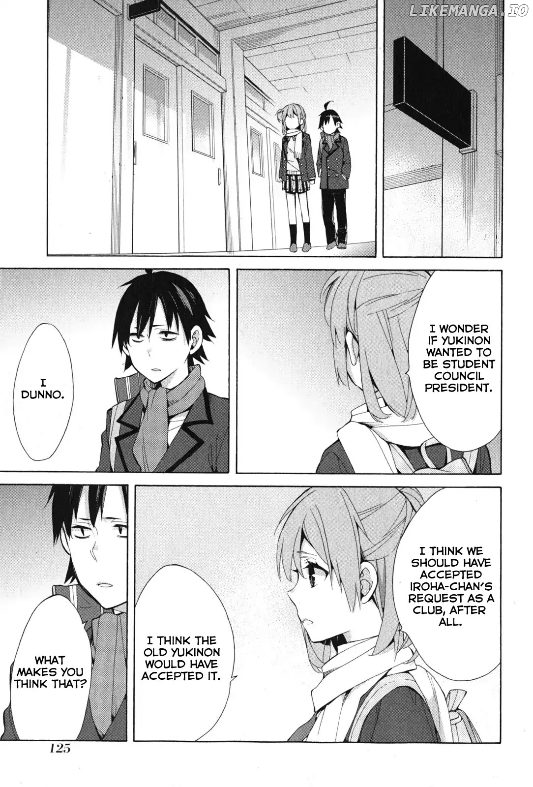 Yahari Ore no Seishun Rabukome wa Machigatte Iru. - Mougenroku chapter 36 - page 40