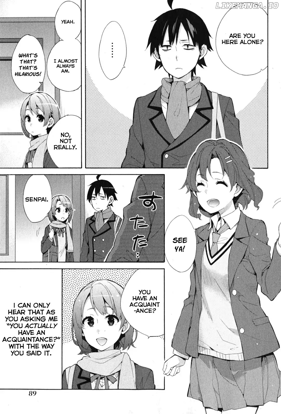 Yahari Ore no Seishun Rabukome wa Machigatte Iru. - Mougenroku chapter 36 - page 5