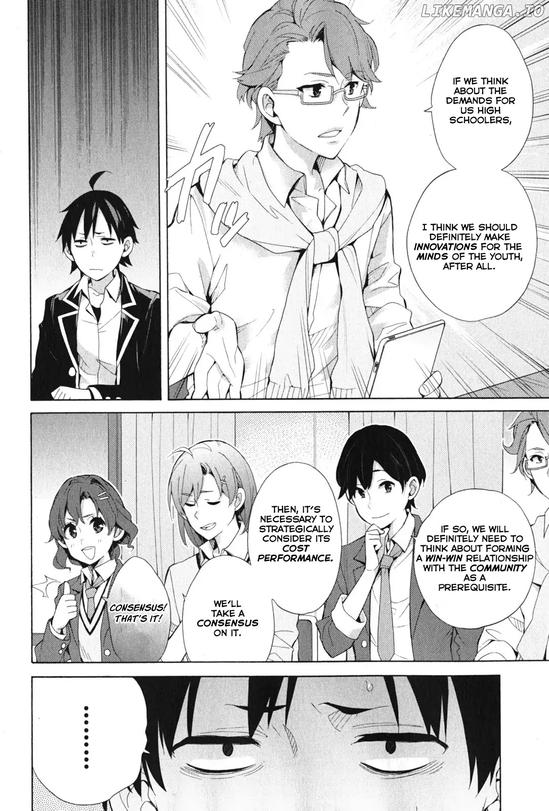 Yahari Ore no Seishun Rabukome wa Machigatte Iru. - Mougenroku chapter 36 - page 8