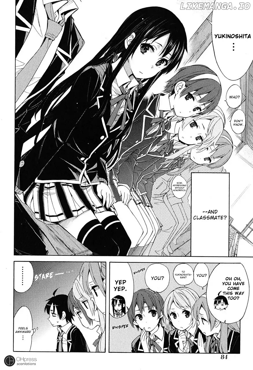Yahari Ore no Seishun Rabukome wa Machigatte Iru. - Mougenroku chapter 28 - page 20