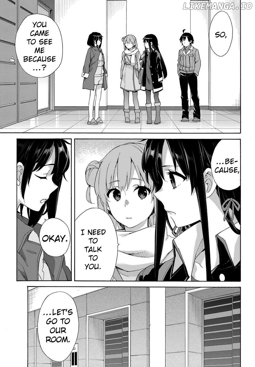 Yahari Ore no Seishun Rabukome wa Machigatte Iru. - Mougenroku chapter 61 - page 6