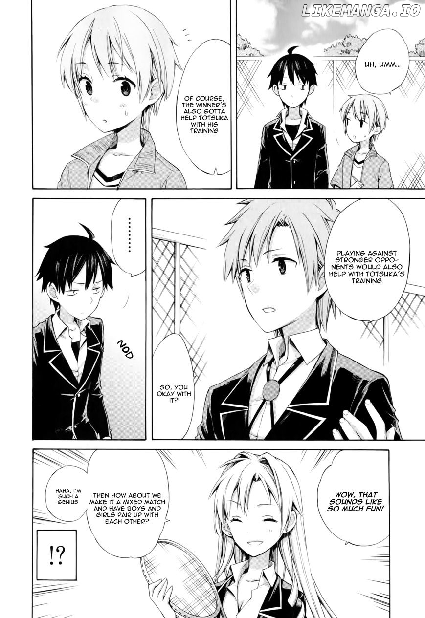 Yahari Ore no Seishun Rabukome wa Machigatte Iru. - Mougenroku chapter 6 - page 9
