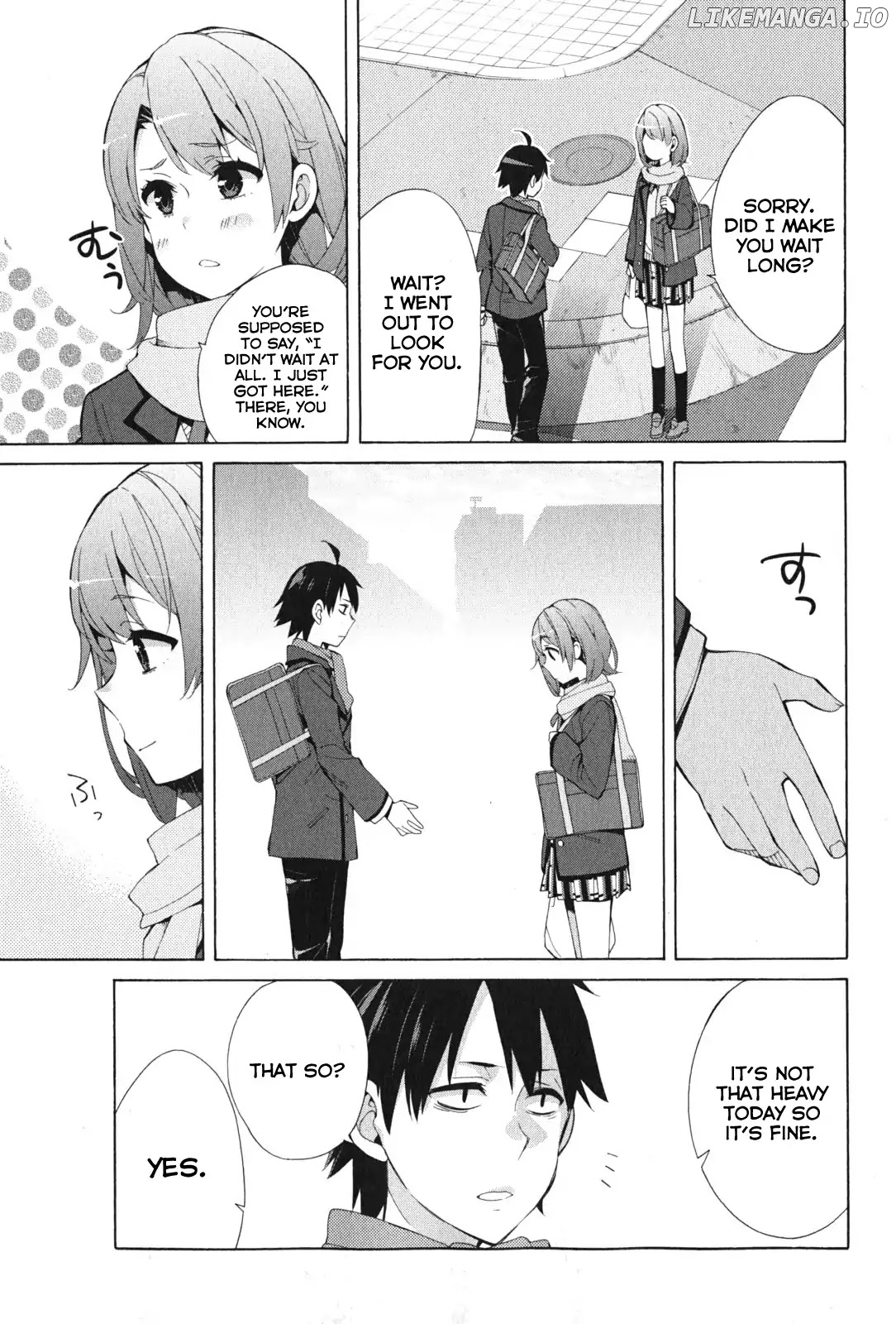 Yahari Ore no Seishun Rabukome wa Machigatte Iru. - Mougenroku chapter 37 - page 12
