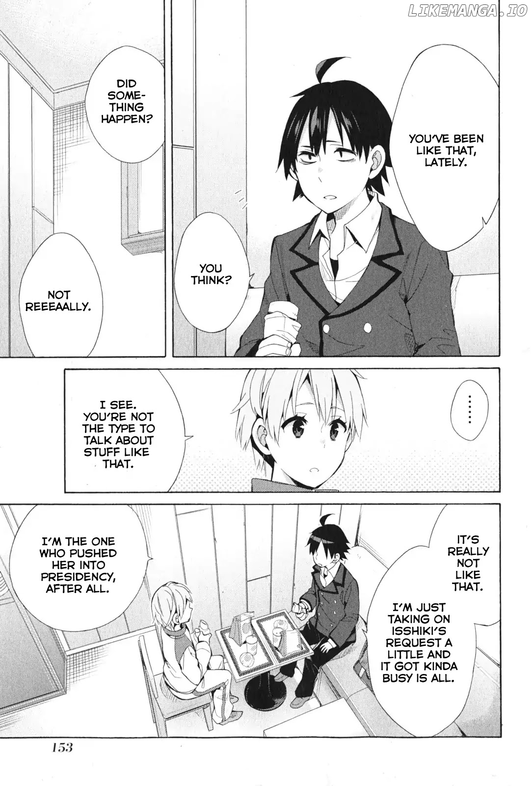 Yahari Ore no Seishun Rabukome wa Machigatte Iru. - Mougenroku chapter 37 - page 24