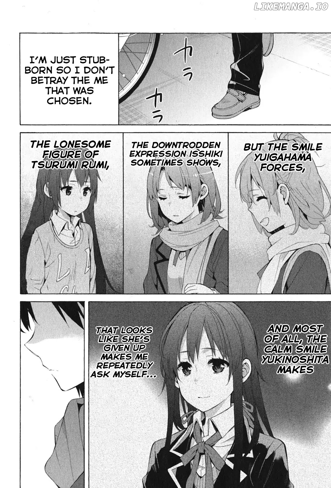 Yahari Ore no Seishun Rabukome wa Machigatte Iru. - Mougenroku chapter 37 - page 27