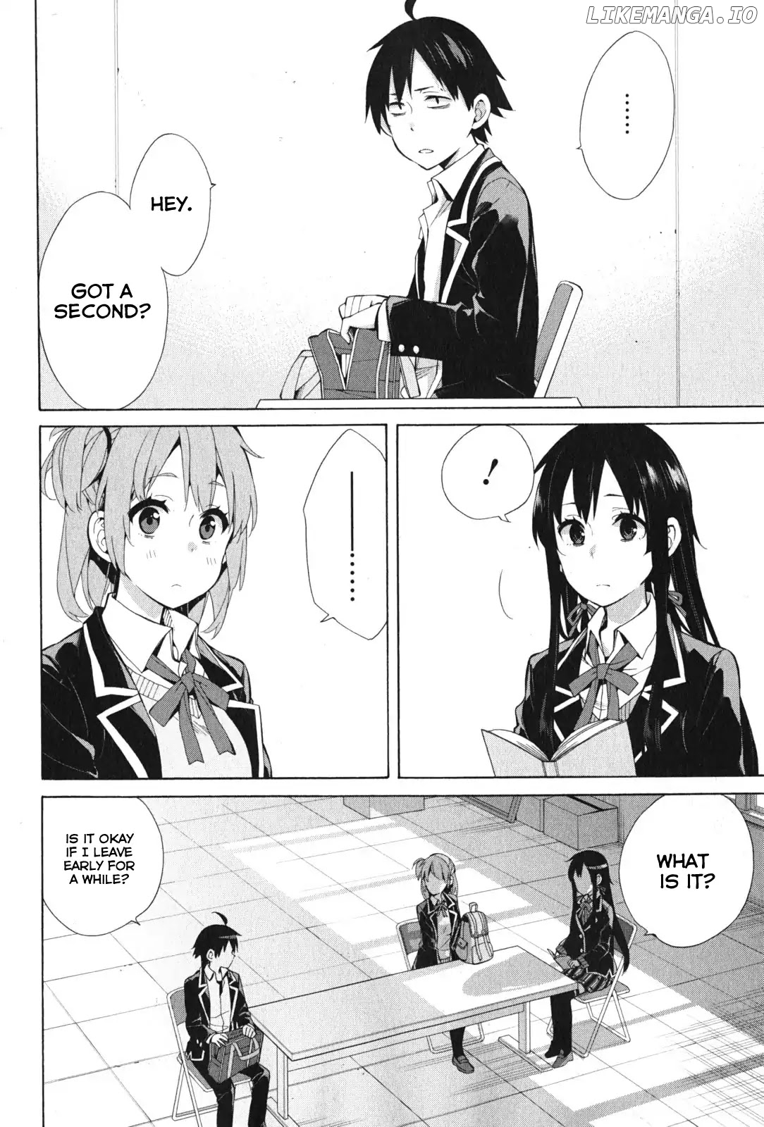 Yahari Ore no Seishun Rabukome wa Machigatte Iru. - Mougenroku chapter 37 - page 3