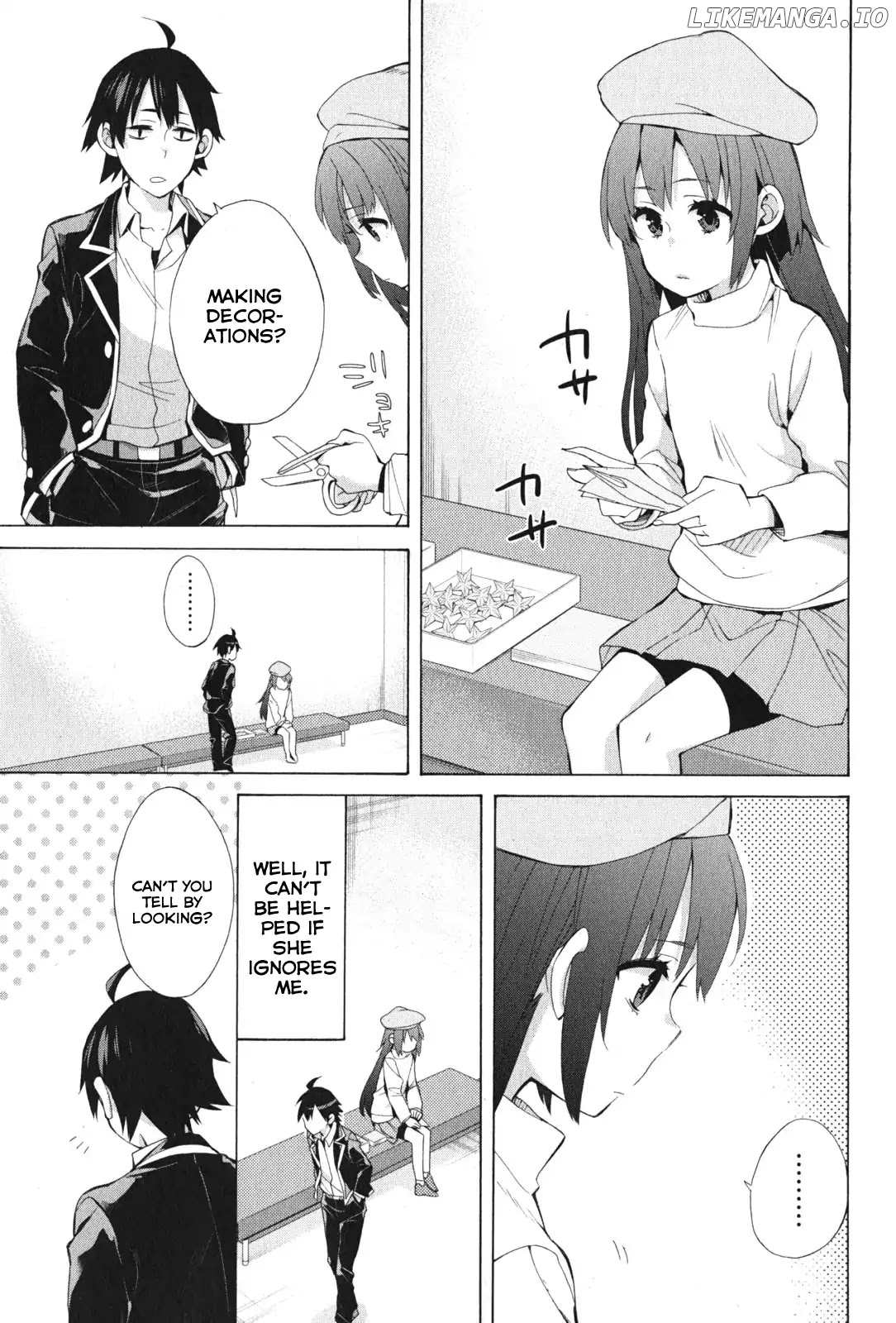 Yahari Ore no Seishun Rabukome wa Machigatte Iru. - Mougenroku chapter 37 - page 38