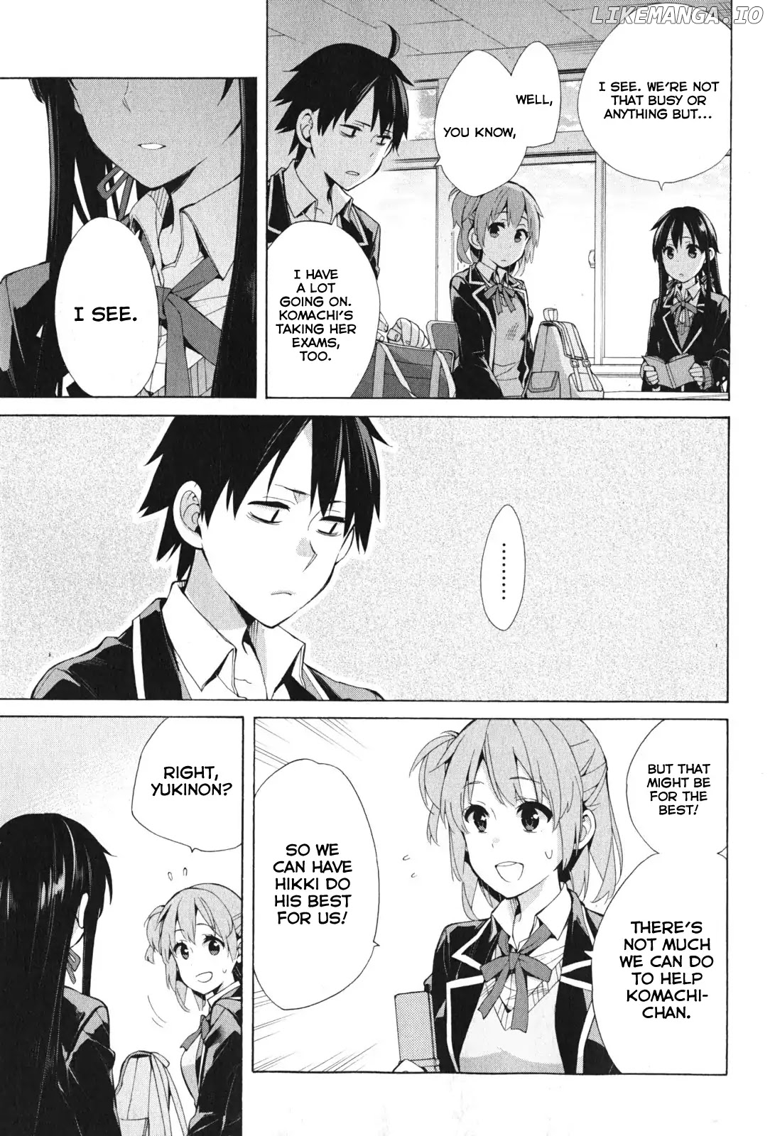Yahari Ore no Seishun Rabukome wa Machigatte Iru. - Mougenroku chapter 37 - page 4