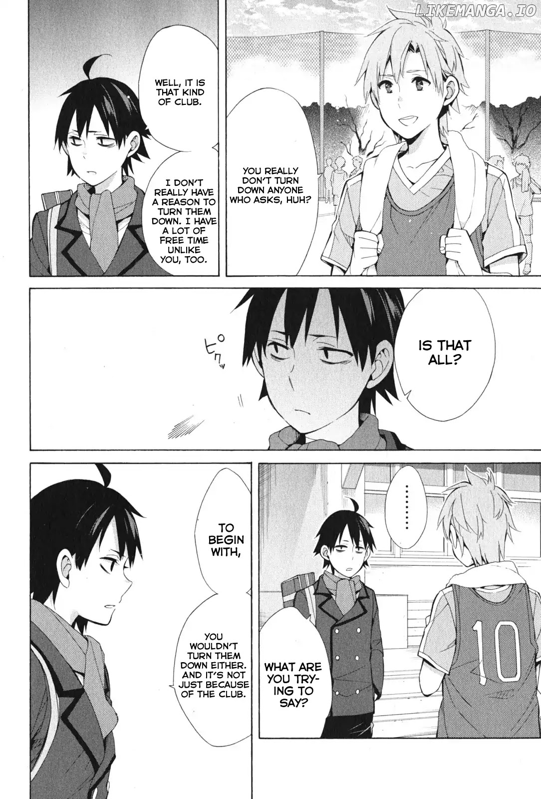 Yahari Ore no Seishun Rabukome wa Machigatte Iru. - Mougenroku chapter 37 - page 9