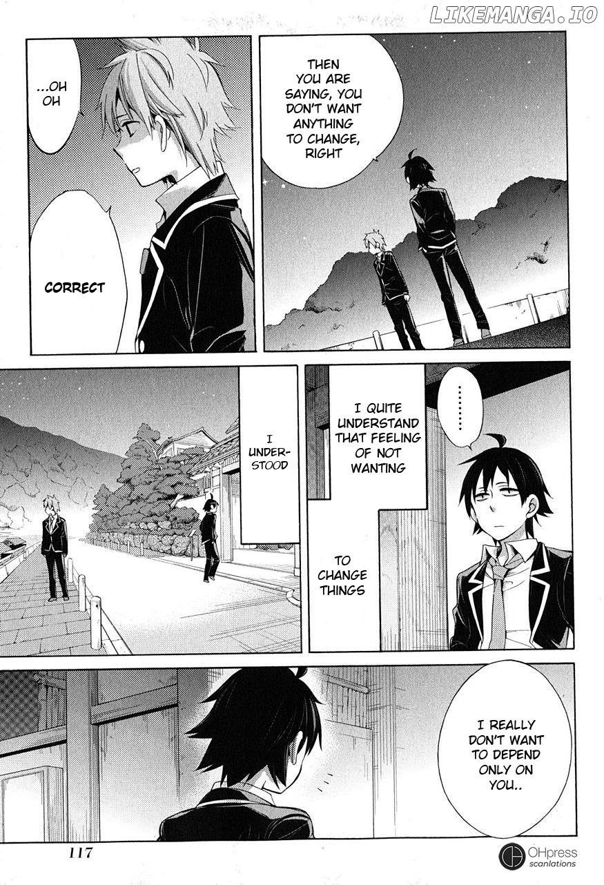Yahari Ore no Seishun Rabukome wa Machigatte Iru. - Mougenroku chapter 29 - page 10