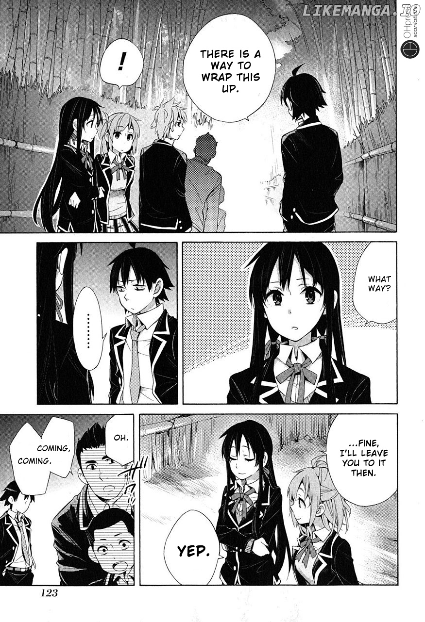 Yahari Ore no Seishun Rabukome wa Machigatte Iru. - Mougenroku chapter 29 - page 16