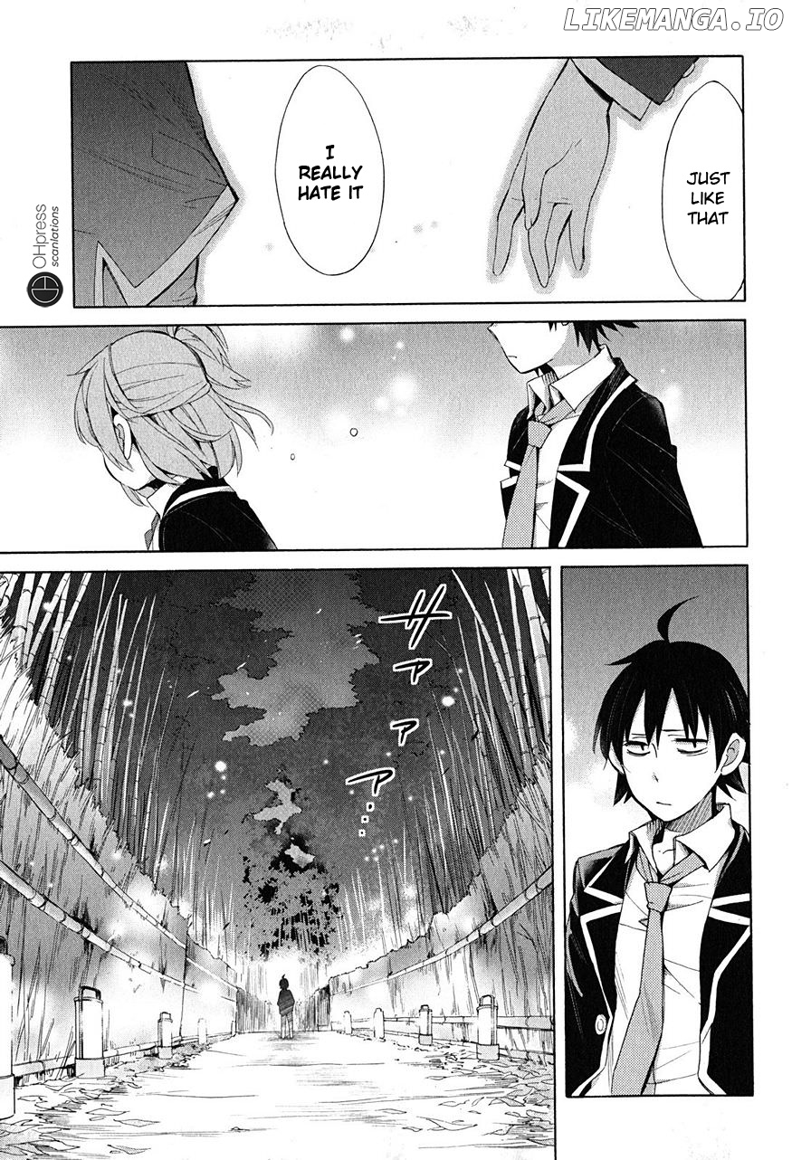 Yahari Ore no Seishun Rabukome wa Machigatte Iru. - Mougenroku chapter 29 - page 34